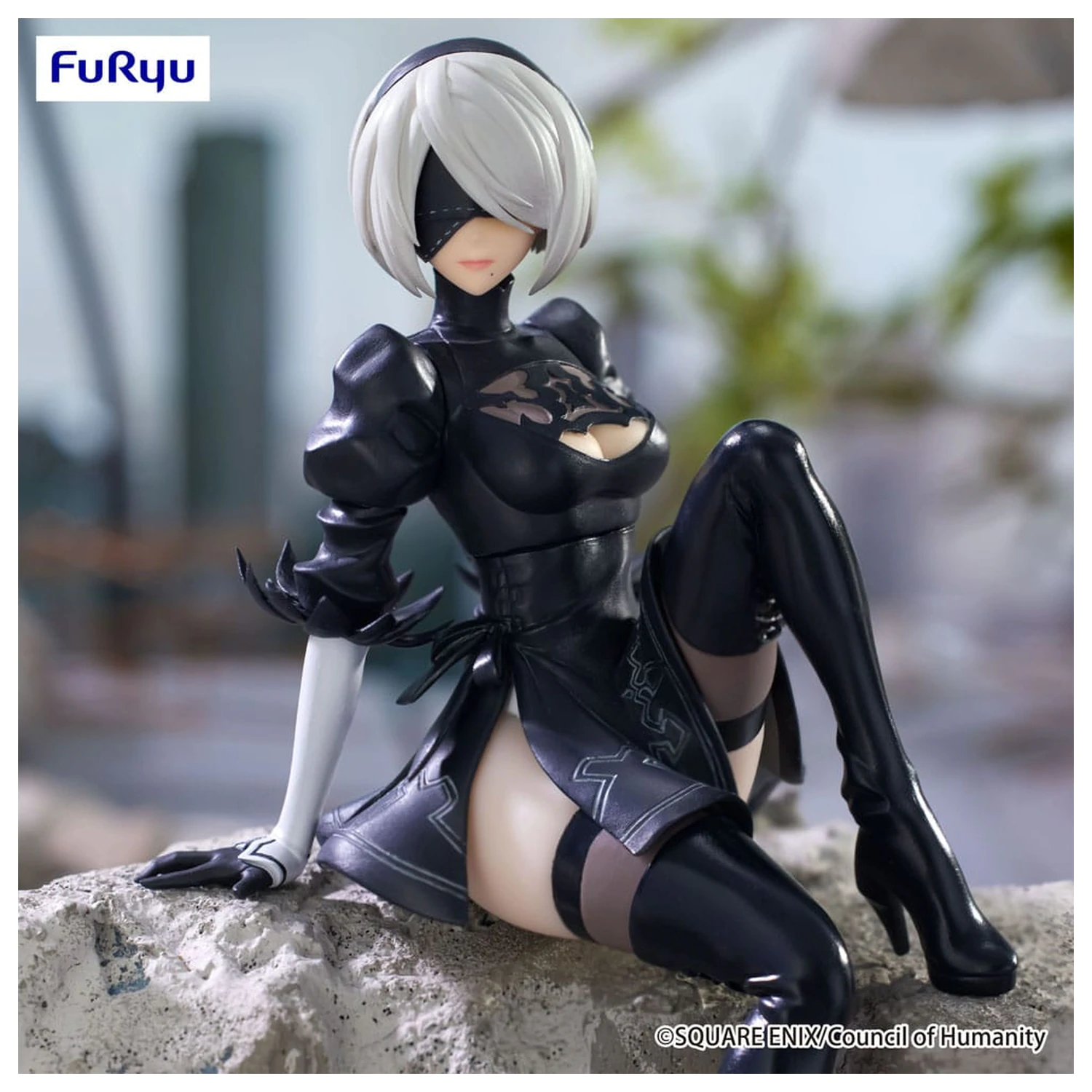 NieR:Automata Ver1.1a Suport taietei din PVC Statuie YoRHa No.2 Type B 13 cm poza produsului