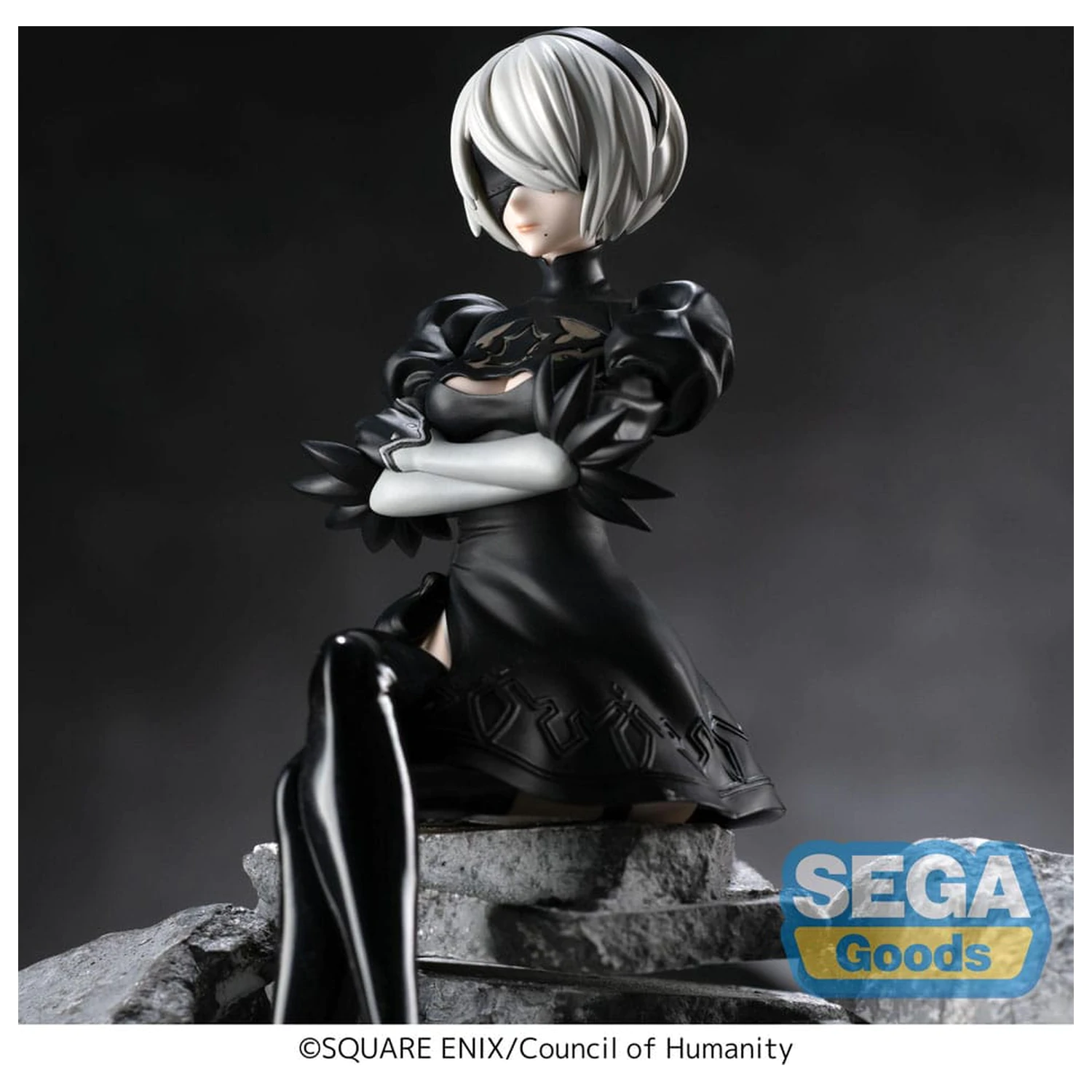 NieR:Automata Ver1.1a PM Perching Statuie PVC 2B 13 cm poza produsului