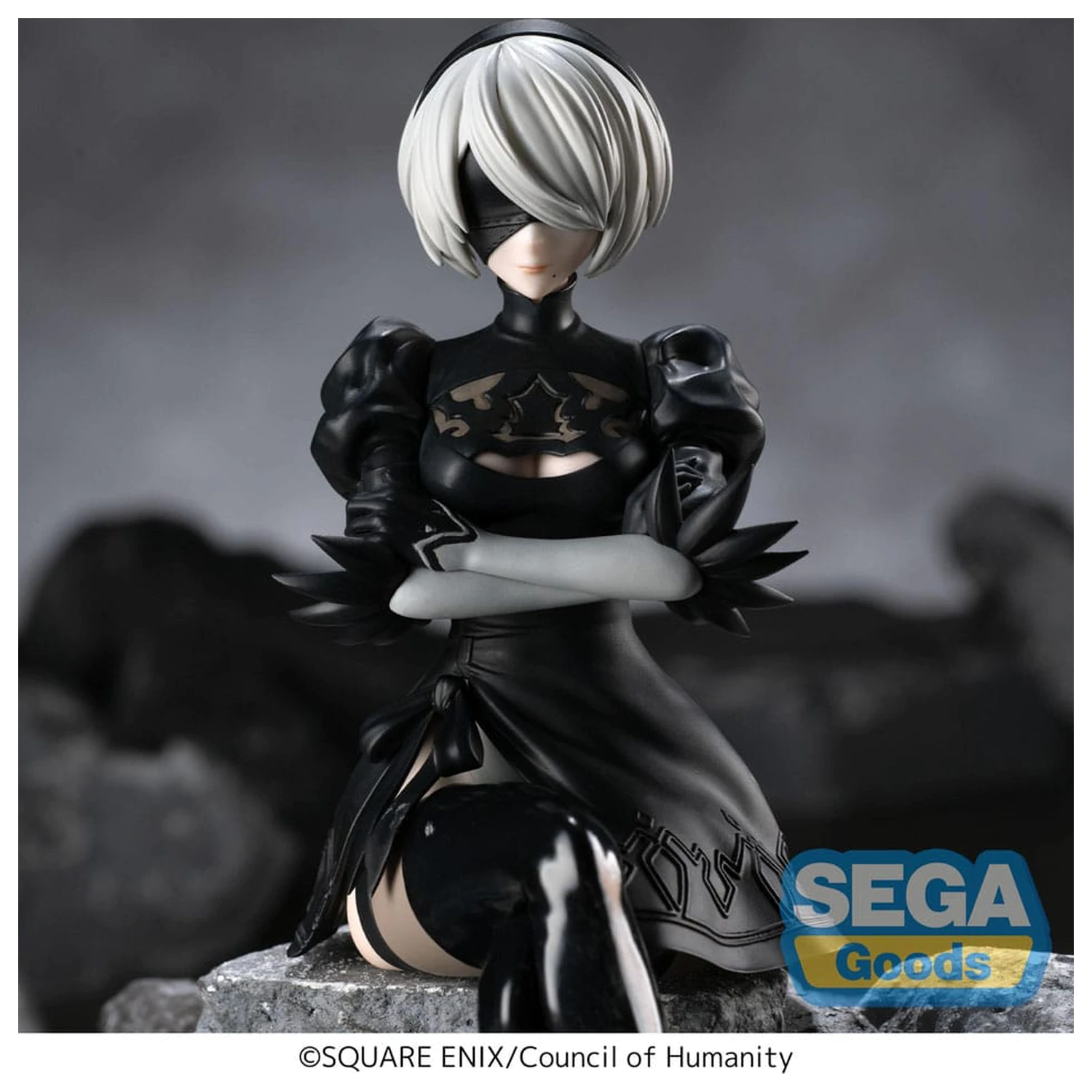 NieR:Automata Ver1.1a PM Perching Statuie PVC 2B 13 cm poza produsului