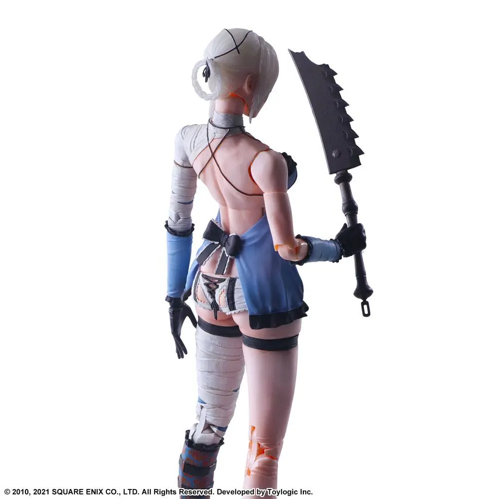 Nier Replicant ver.1.22474487139... Figurina de acțiune Play Arts Kai Kainé 26 cm poza produsului
