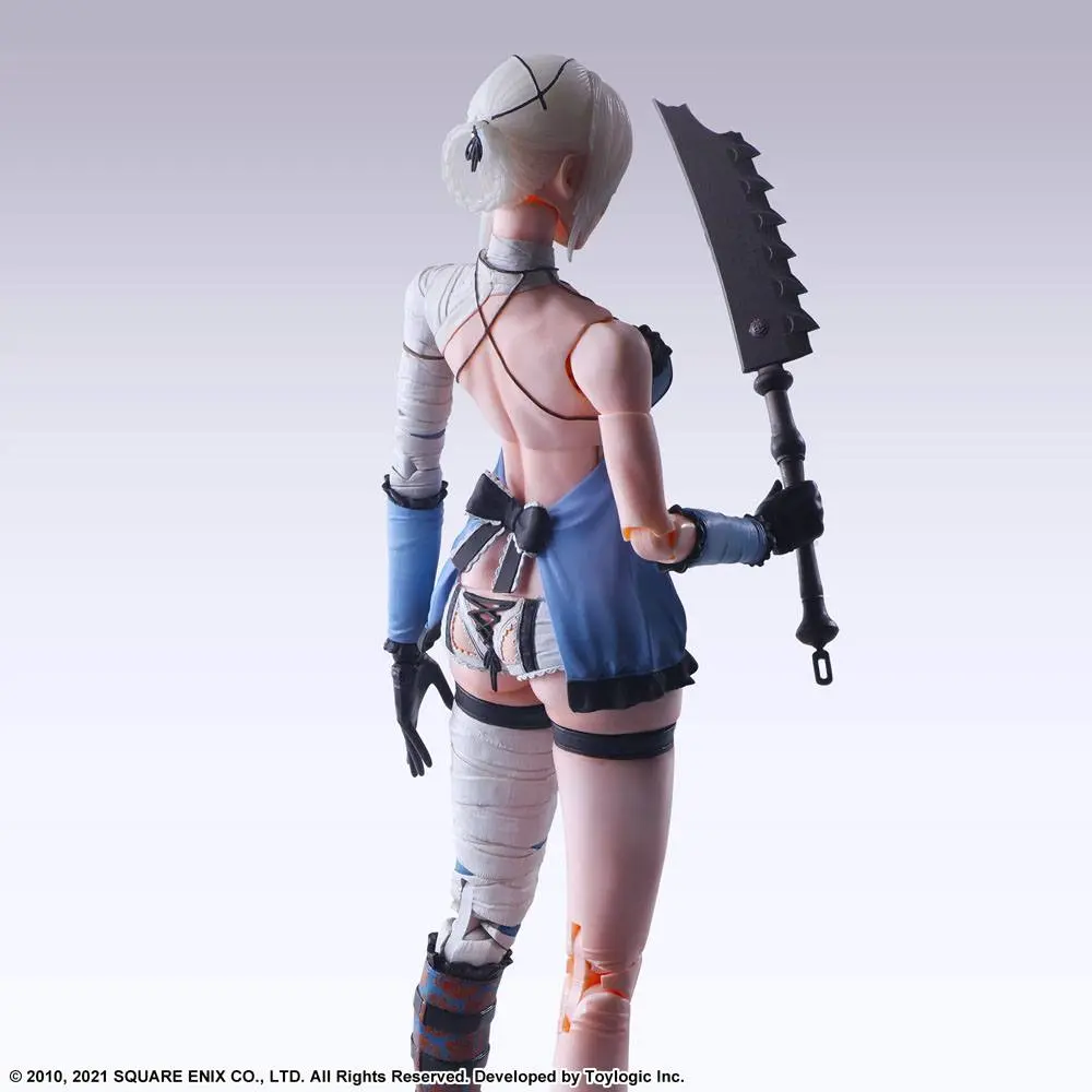 Nier Replicant ver.1.22474487139... Figurina de acțiune Play Arts Kai Kainé 26 cm poza produsului