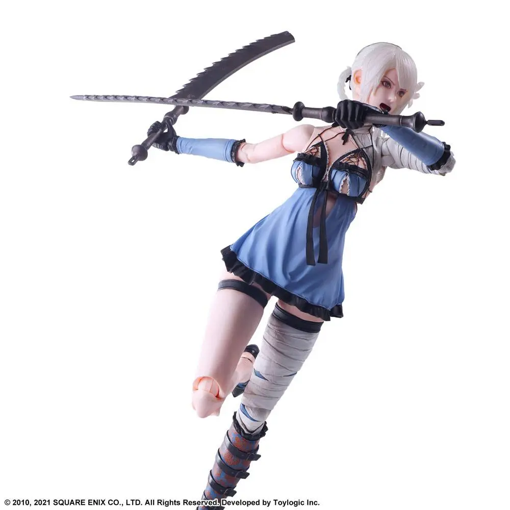 Nier Replicant ver.1.22474487139... Figurina de acțiune Play Arts Kai Kainé 26 cm poza produsului