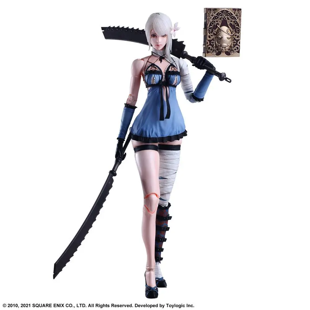 Nier Replicant ver.1.22474487139... Figurina de acțiune Play Arts Kai Kainé 26 cm poza produsului