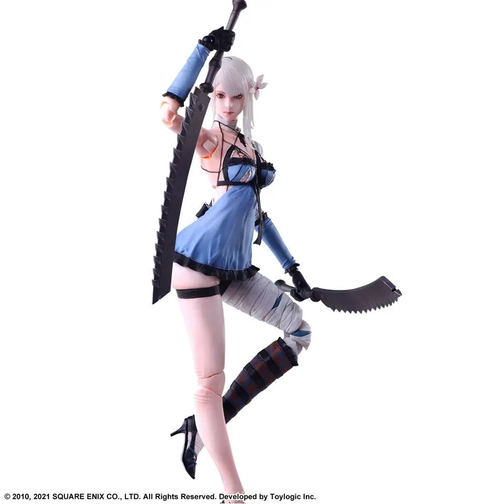 Nier Replicant ver.1.22474487139... Figurina de acțiune Play Arts Kai Kainé 26 cm poza produsului