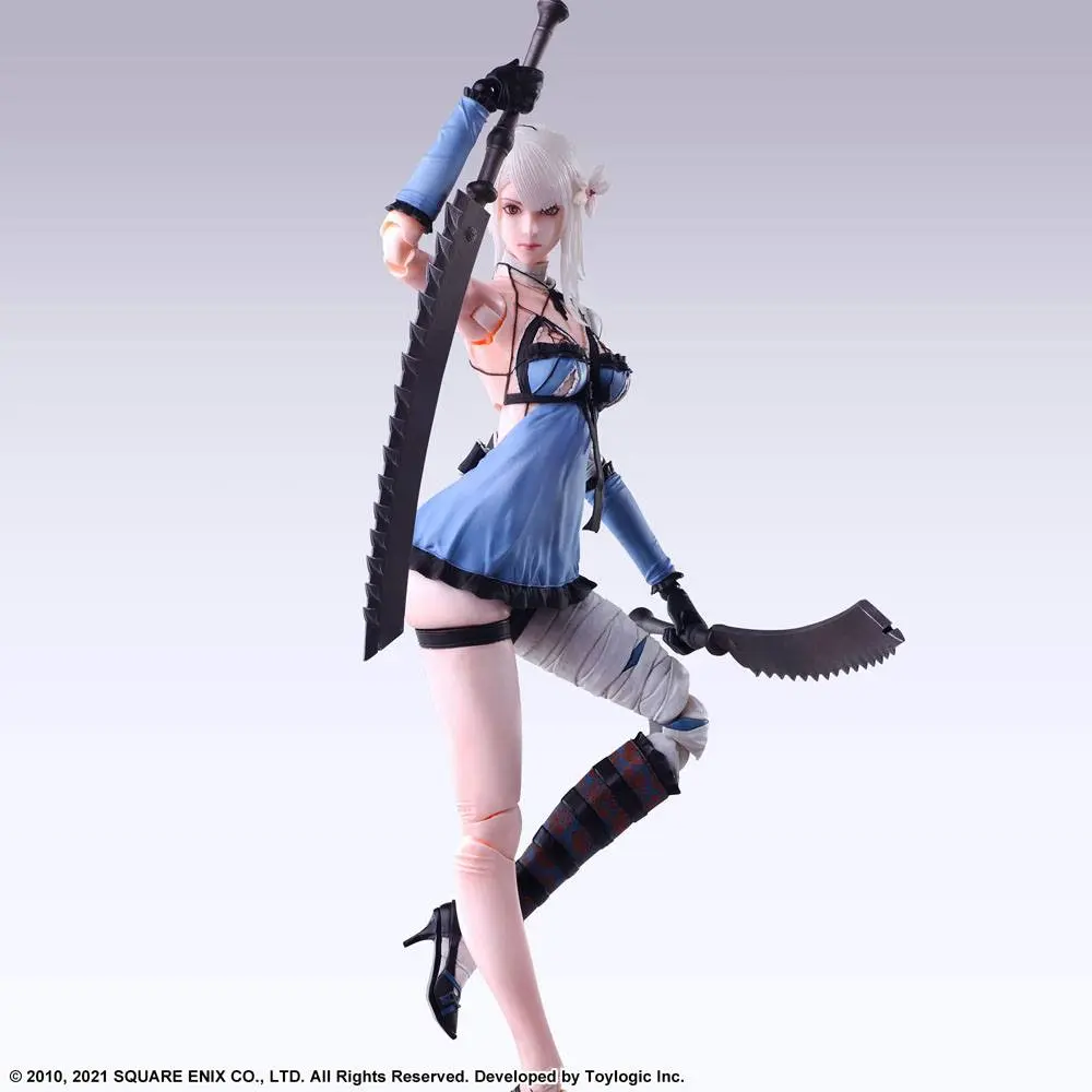 Nier Replicant ver.1.22474487139... Figurina de acțiune Play Arts Kai Kainé 26 cm poza produsului