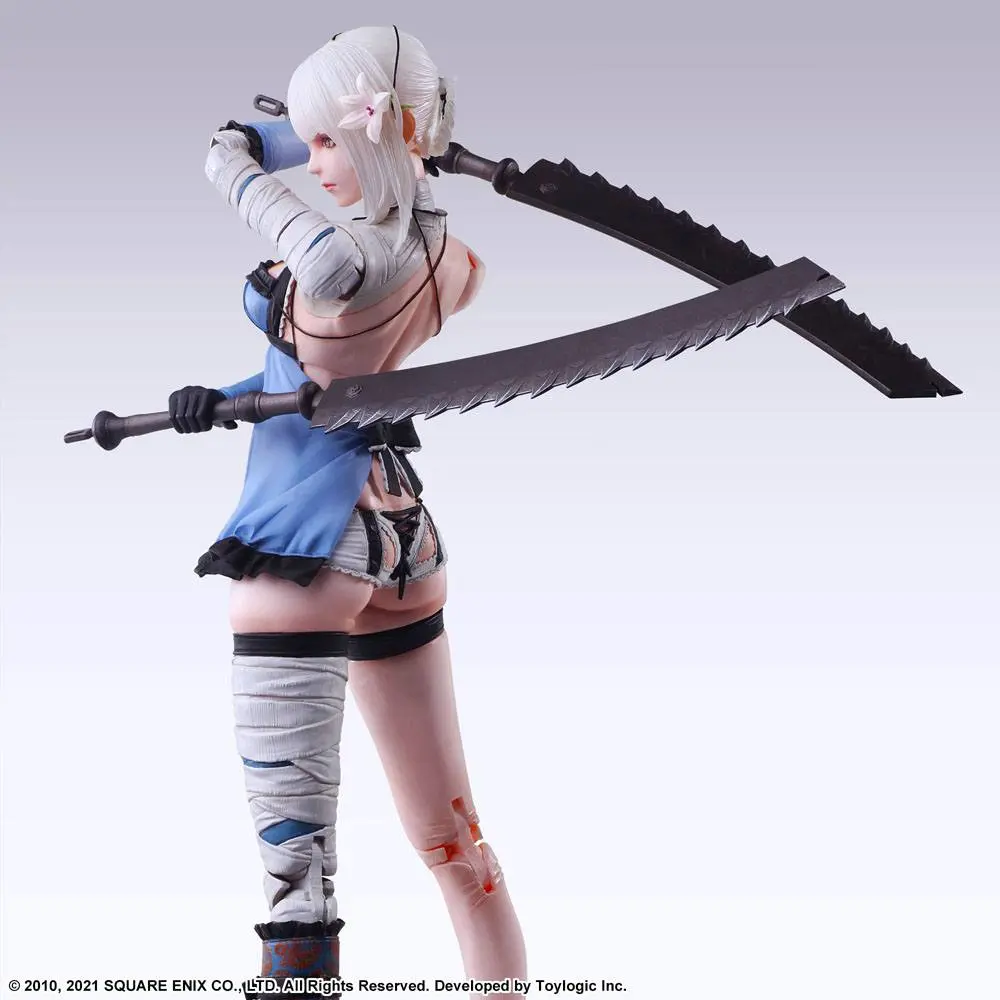 Nier Replicant ver.1.22474487139... Figurina de acțiune Play Arts Kai Kainé 26 cm poza produsului