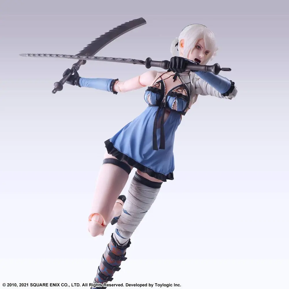 Nier Replicant ver.1.22474487139... Figurina de acțiune Play Arts Kai Kainé 26 cm poza produsului