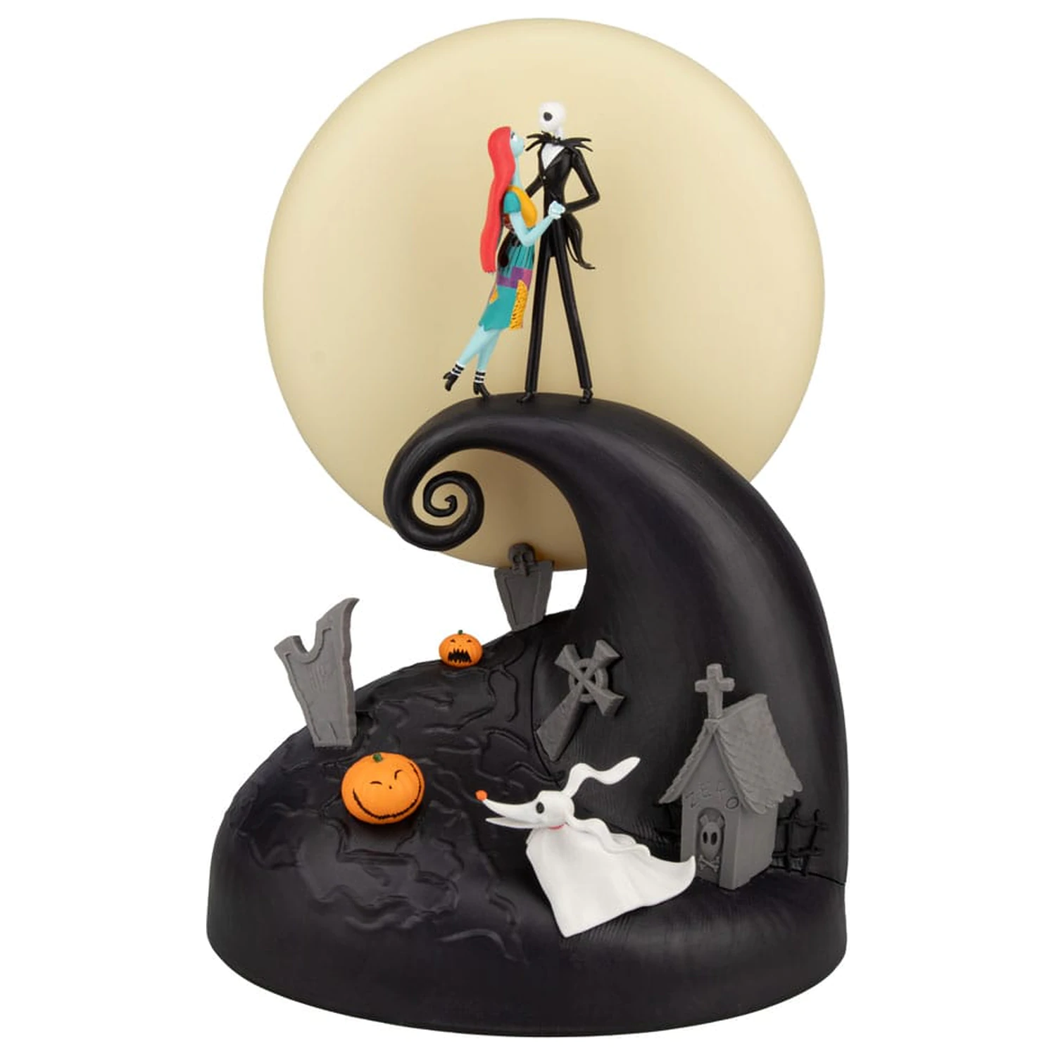 Nightmare before Christmas Diorama cu lumini Jack & Sally poza produsului