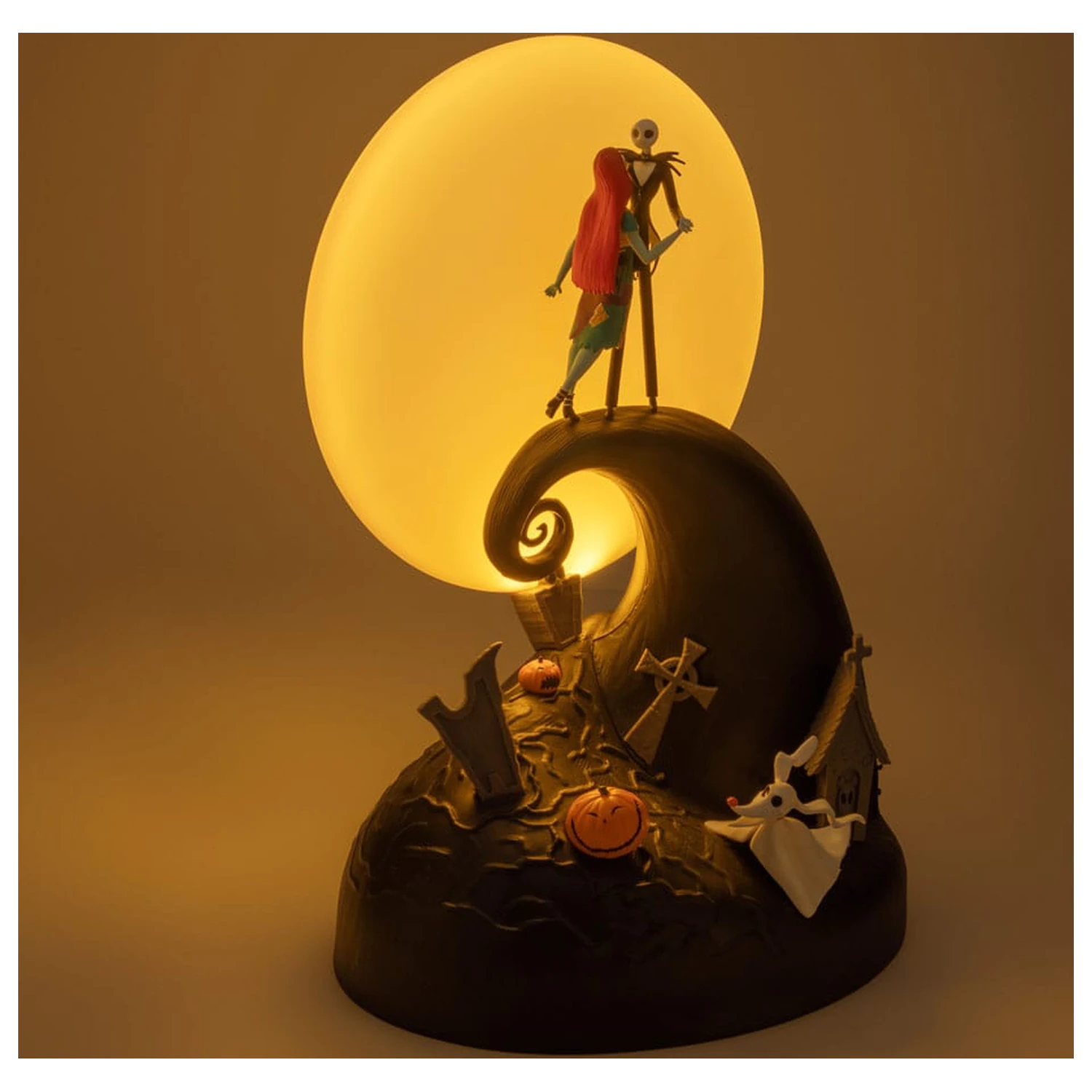 Nightmare before Christmas Diorama cu lumini Jack & Sally poza produsului