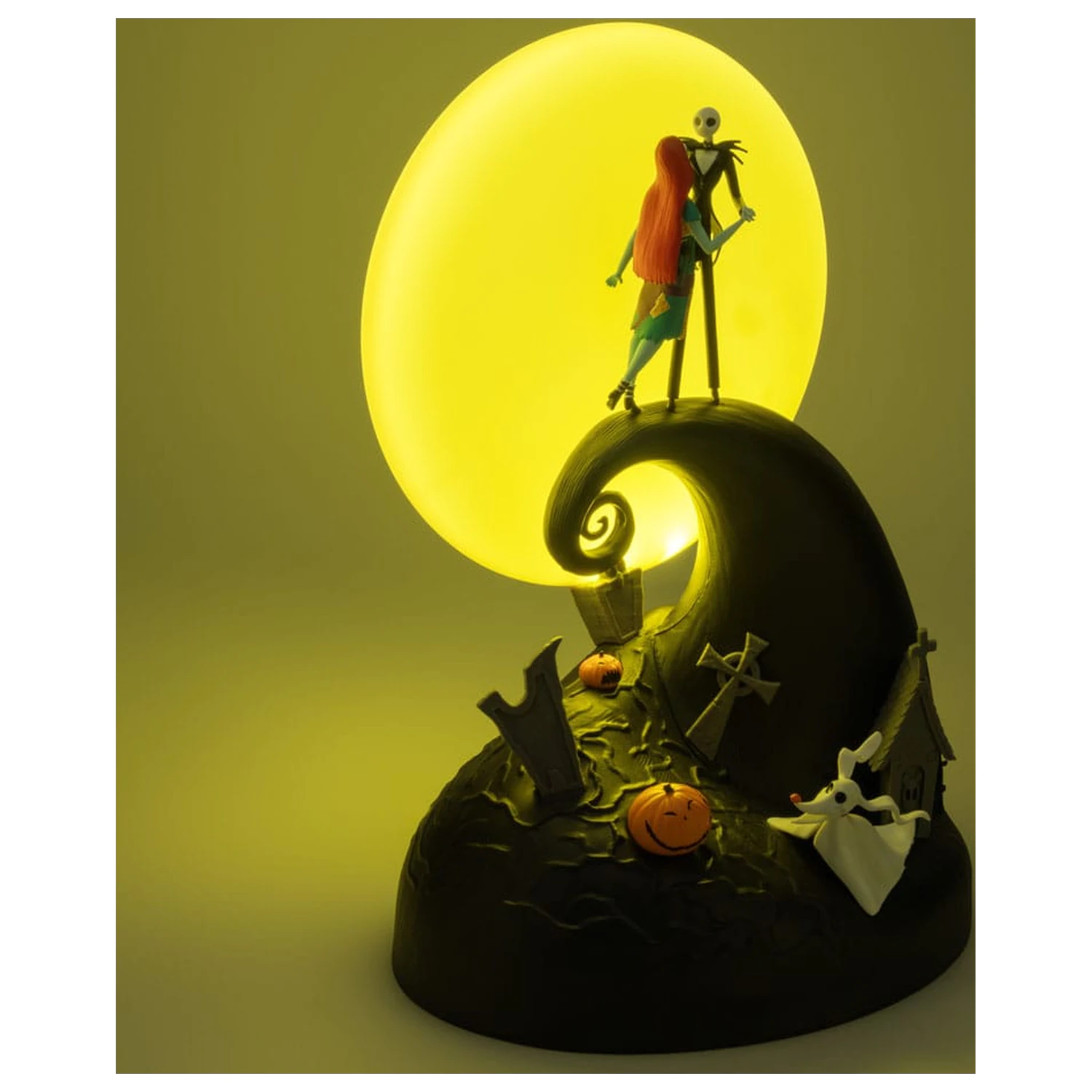 Nightmare before Christmas Diorama cu lumini Jack & Sally poza produsului