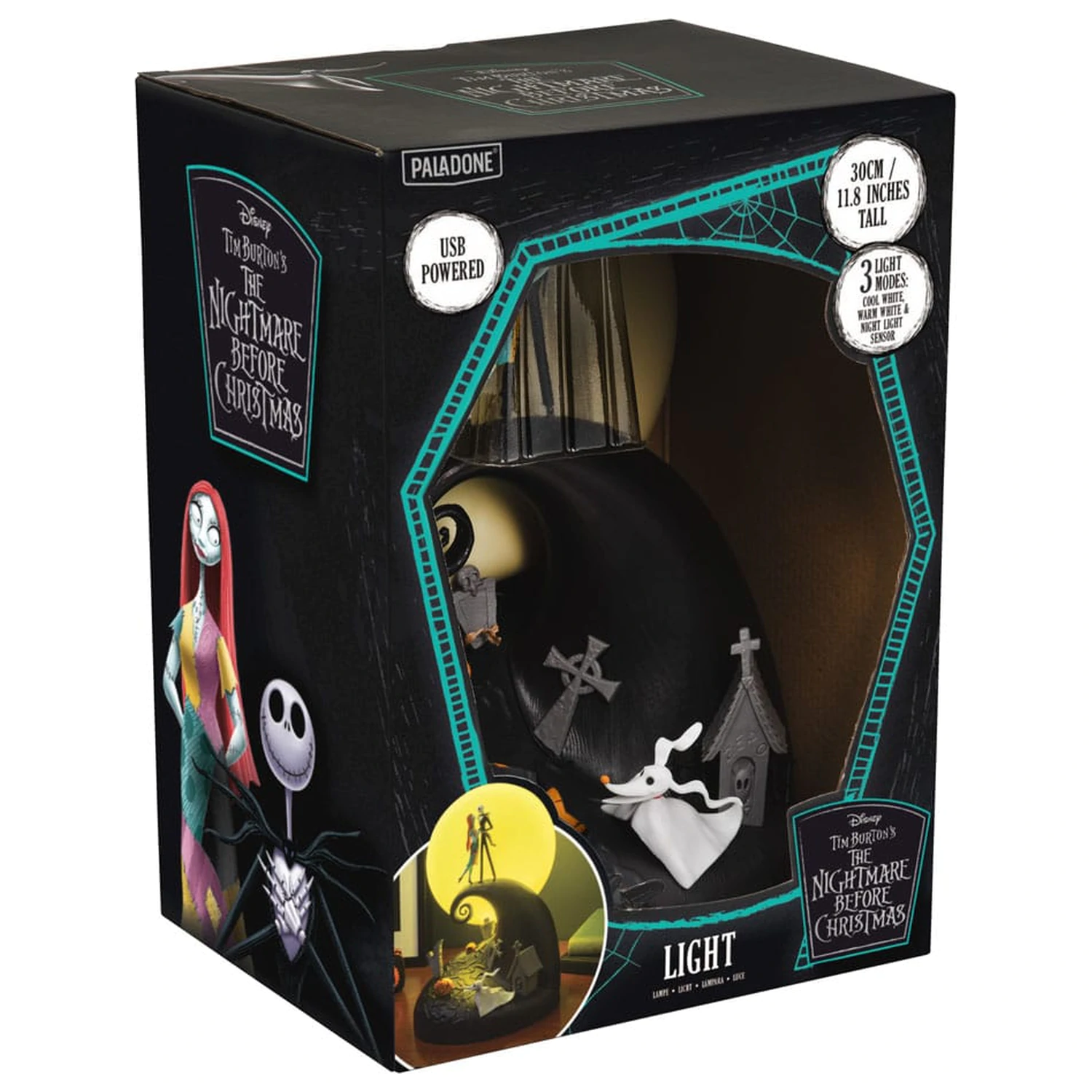 Nightmare before Christmas Diorama cu lumini Jack & Sally poza produsului