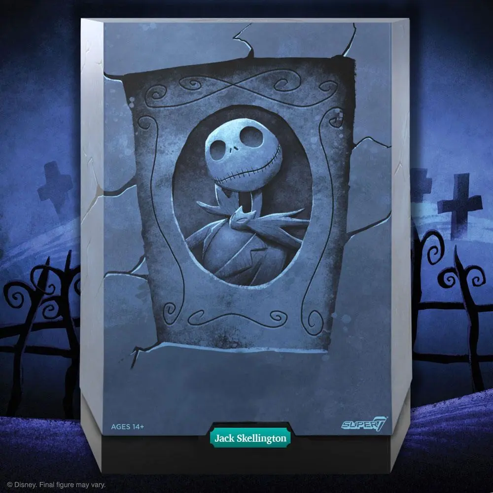 Nightmare Before Christmas Disney Ultimates figurină de acțiune Jack Skellington 18 cm poza produsului