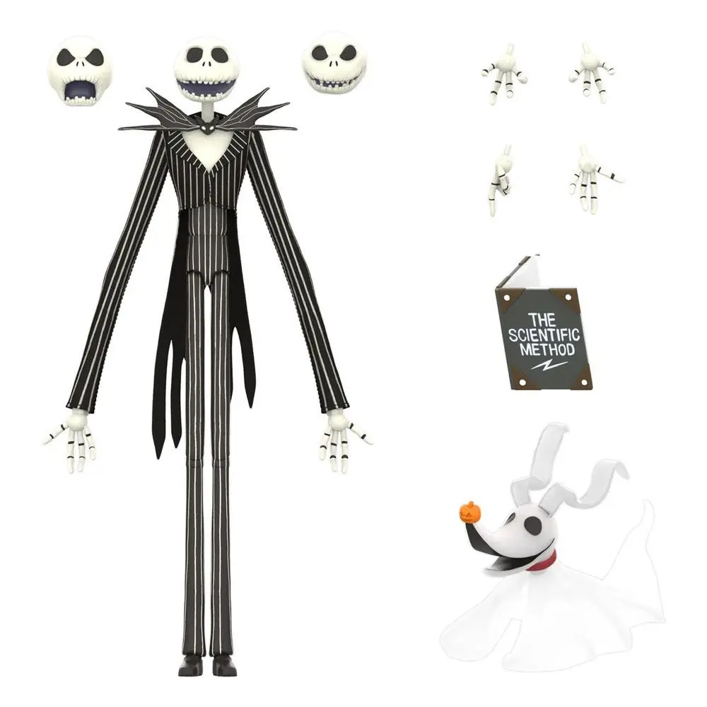 Nightmare Before Christmas Disney Ultimates figurină de acțiune Jack Skellington 18 cm poza produsului