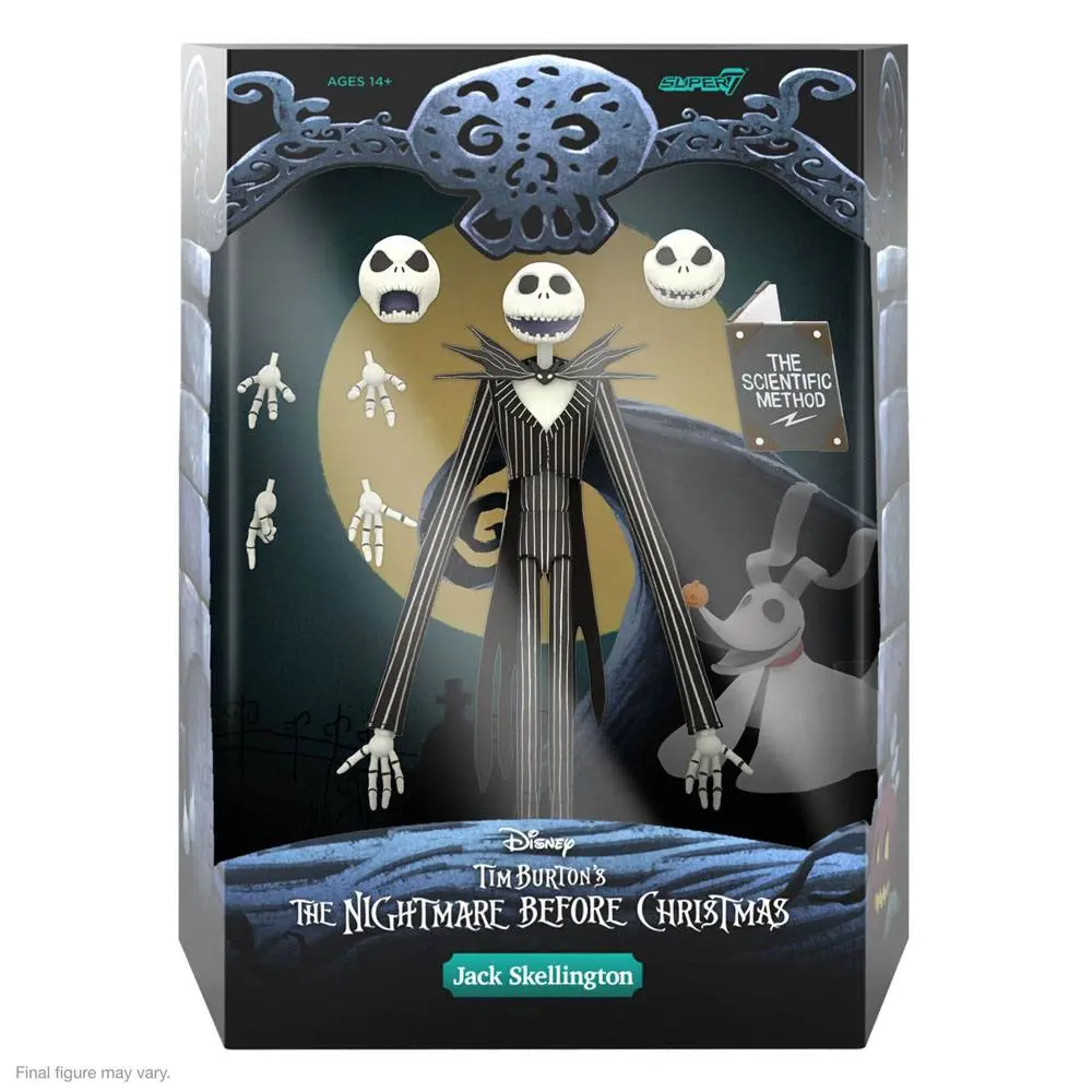 Nightmare Before Christmas Disney Ultimates figurină de acțiune Jack Skellington 18 cm poza produsului