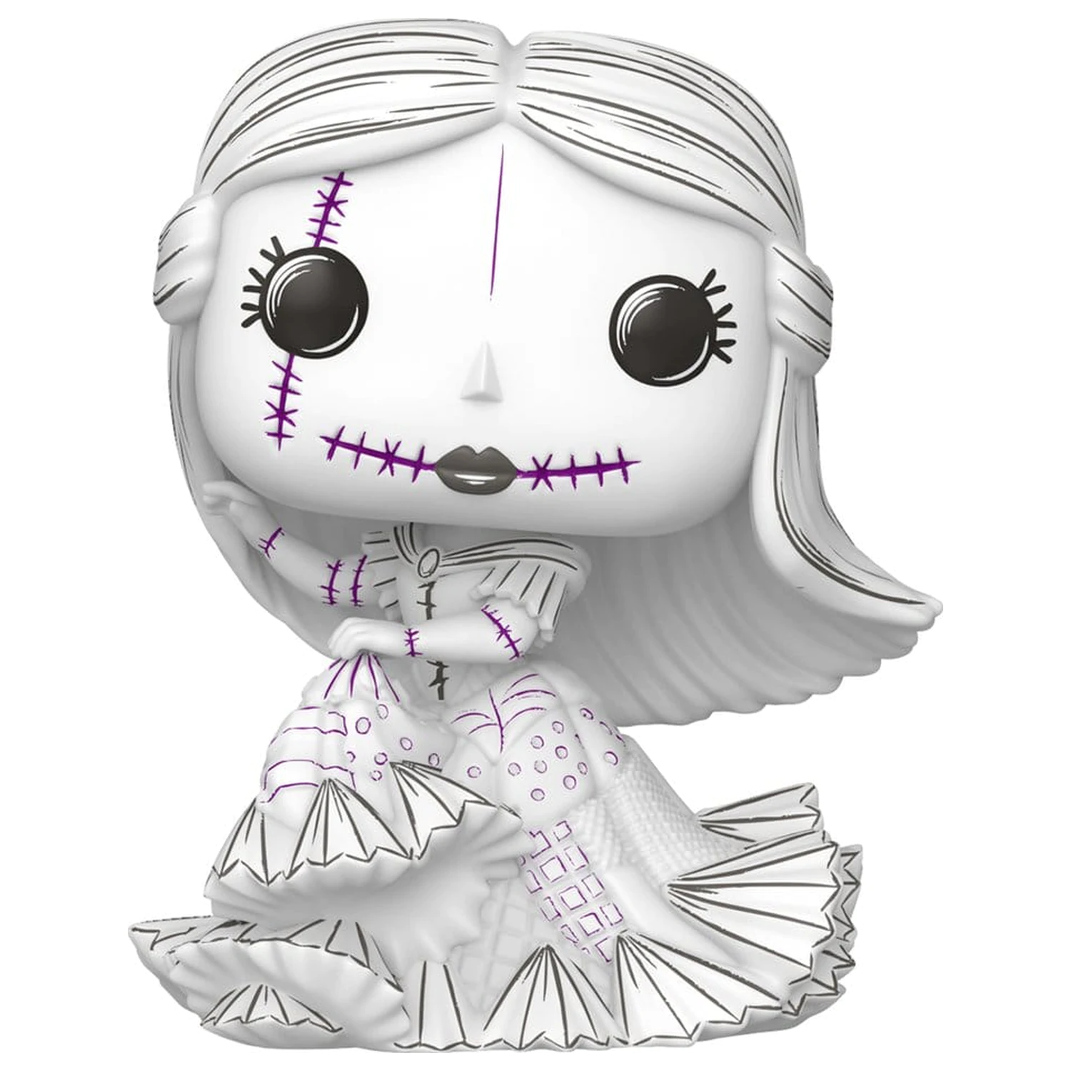 Figurina din vinil Nightmare before Christmas Funko POP! Disney Valentine's Day 2027 Sally(Sketched) 9 cm poza produsului