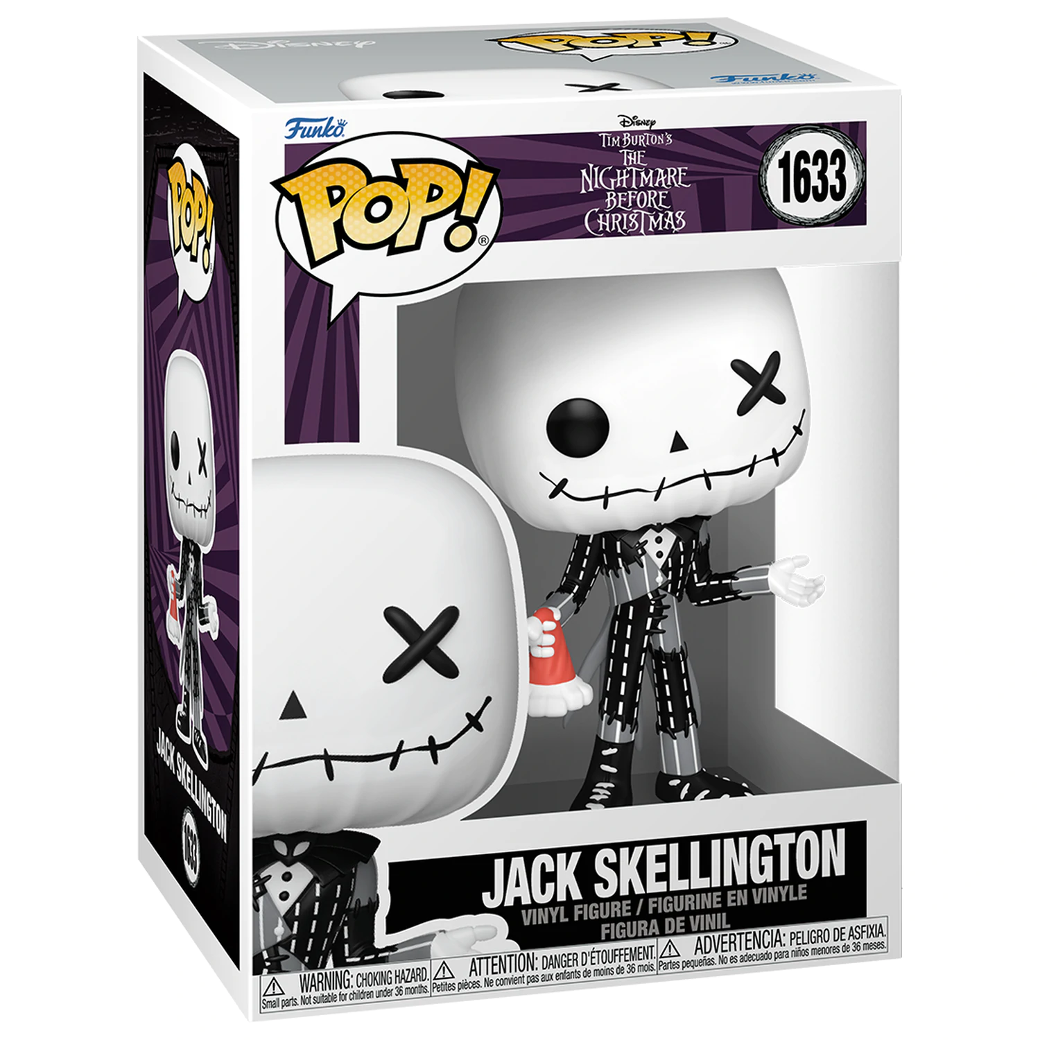 Nightmare Before Christmas Funko POP! Vinyl Figurina Patchwork - Jack 9 cm poza produsului