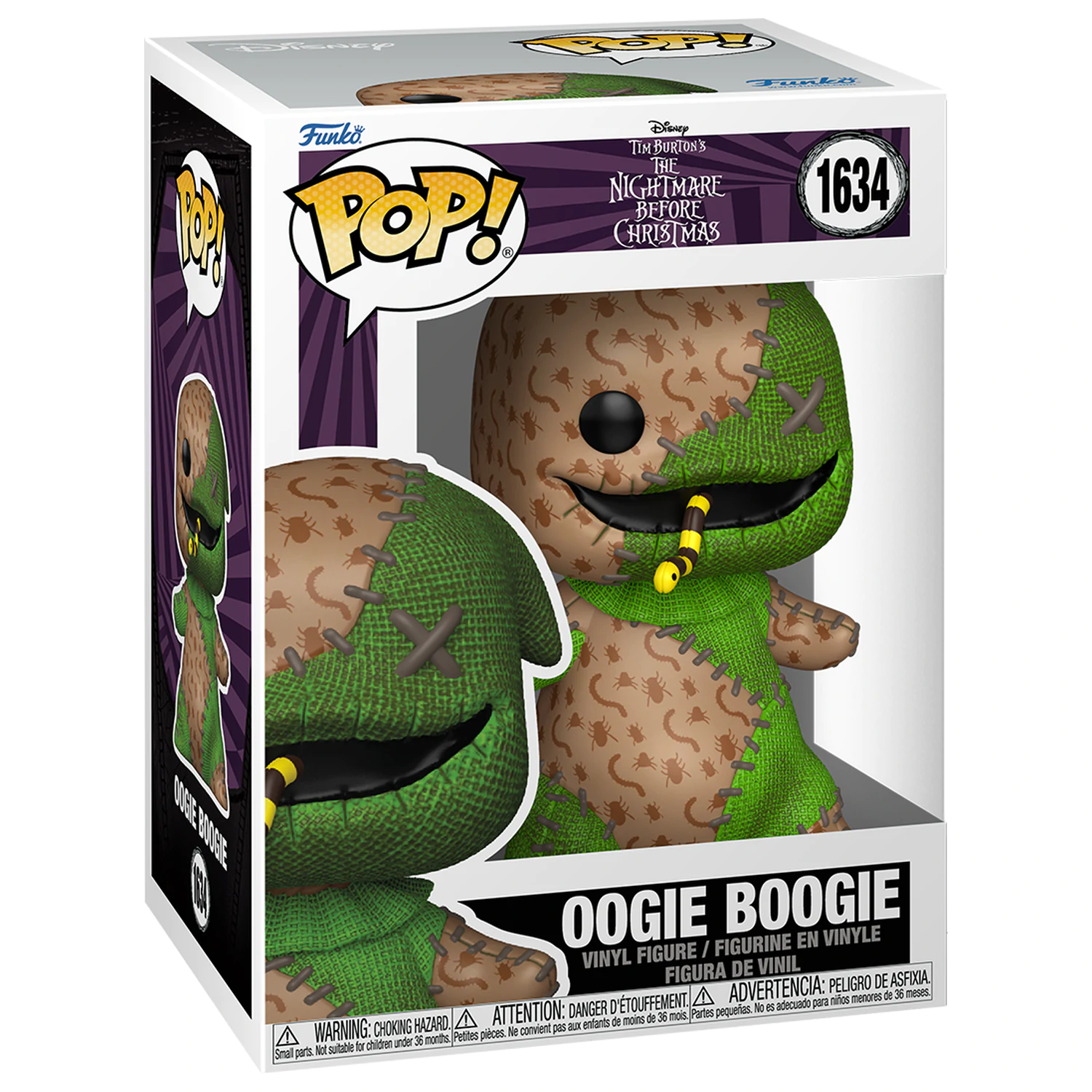 Nightmare Before Christmas Funko POP! Figurina de vinil Patchwork - Oogie Boogie 9 cm poza produsului
