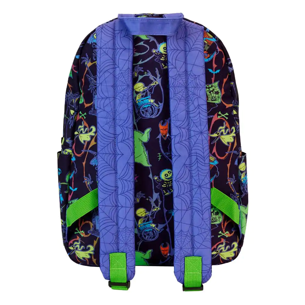 Rucsac Nightmare before Christmas by Loungefly cu Personaje Glow In The Dark poza produsului