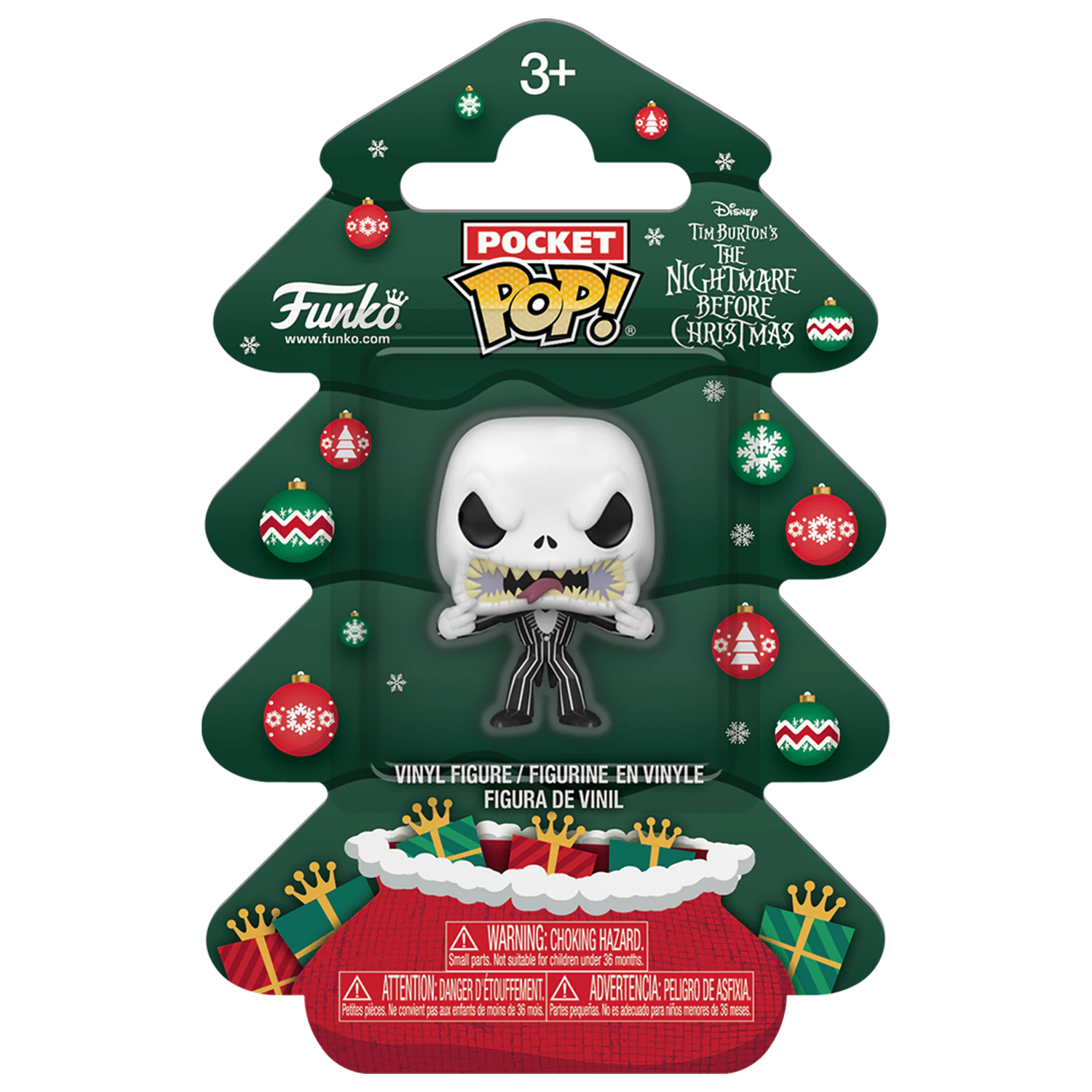 Nightmare before Christmas Holiday 2025 Pocket Funko POP! figurina din vinil Jack Tree Holiday Box 4 cm poza produsului