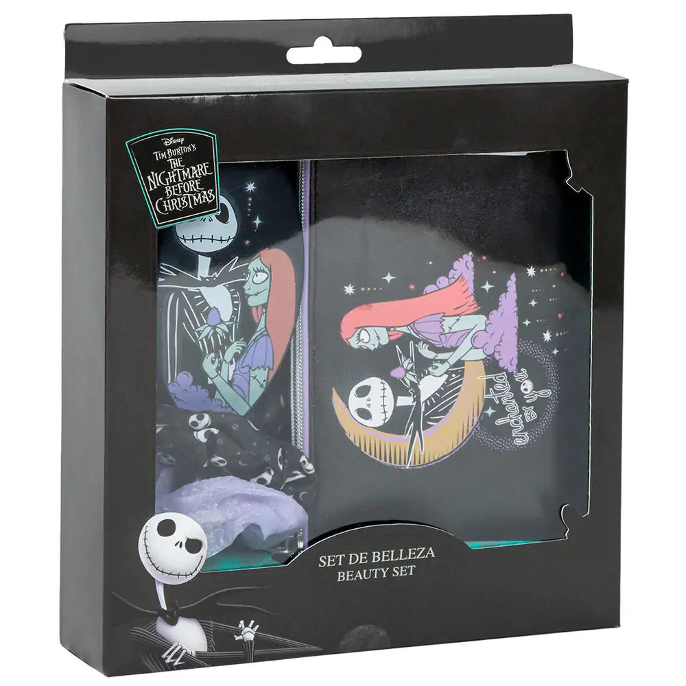 Nightmare before Christmas geantă de machiaj set 3 buc Jack & Sally poza produsului