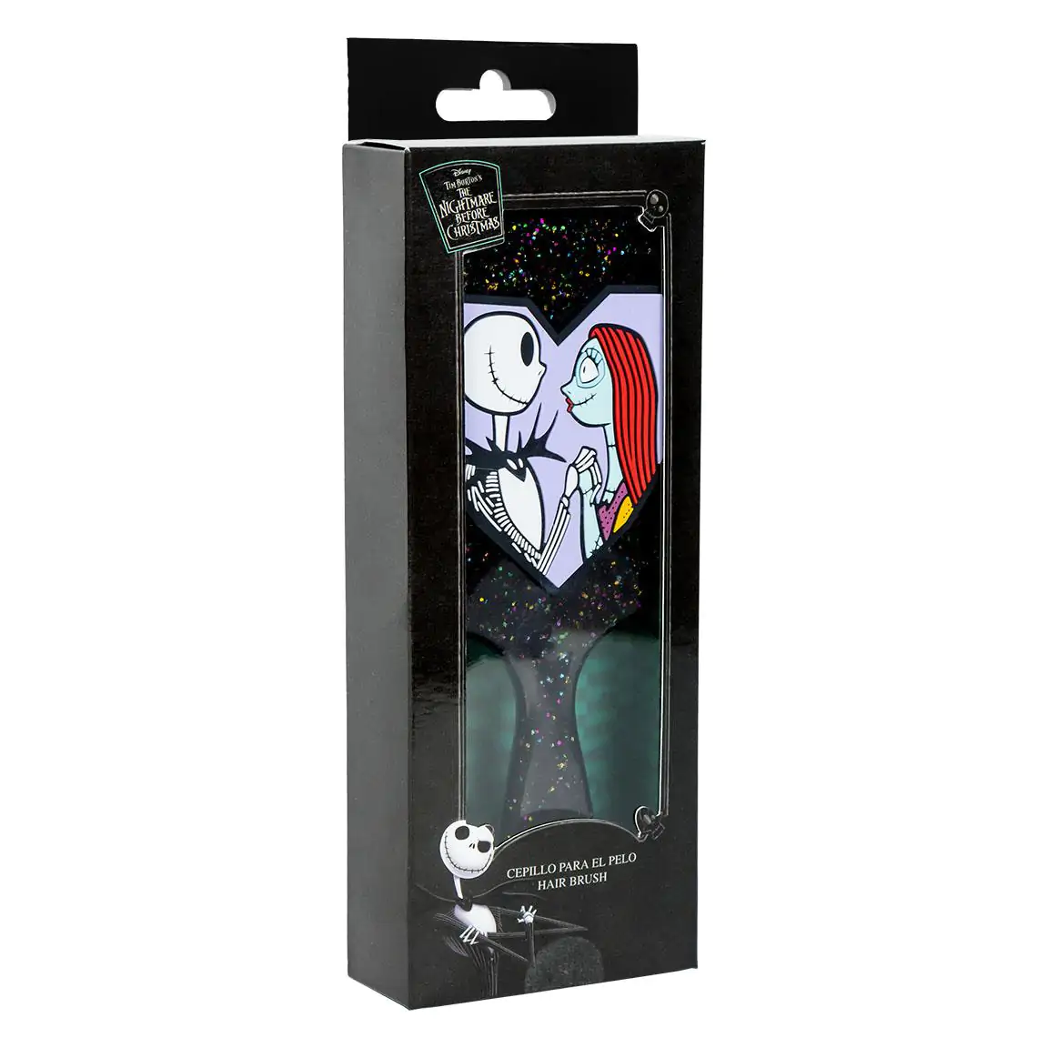 Perie de păr Nightmare before Christmas Jack & Sally poza produsului