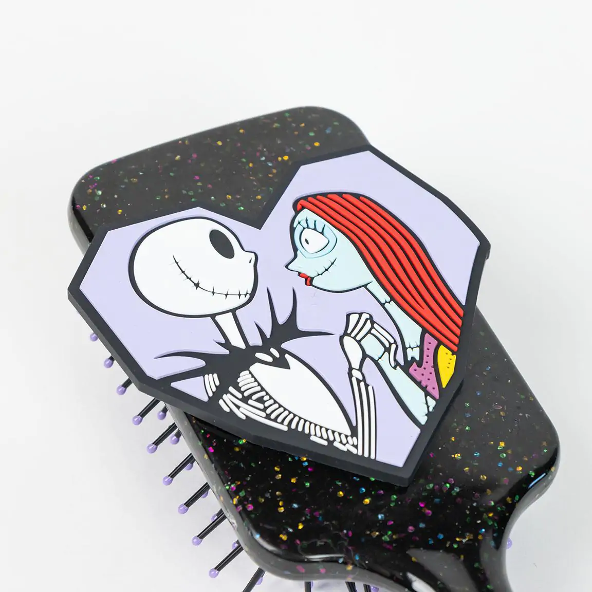 Perie de păr Nightmare before Christmas Jack & Sally poza produsului