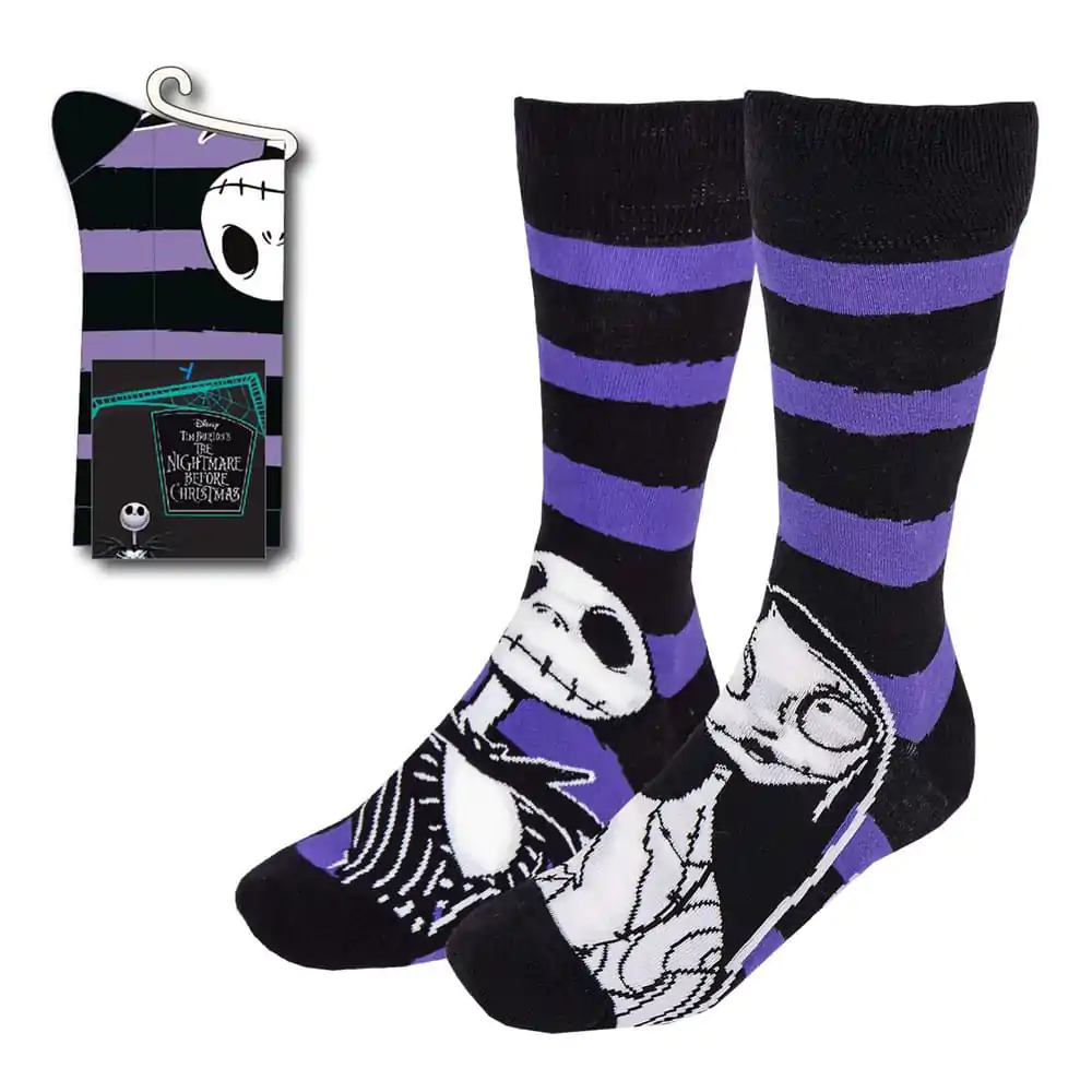 Nightmare before Christmas Șosete Jack & Sally 38-45 poza produsului