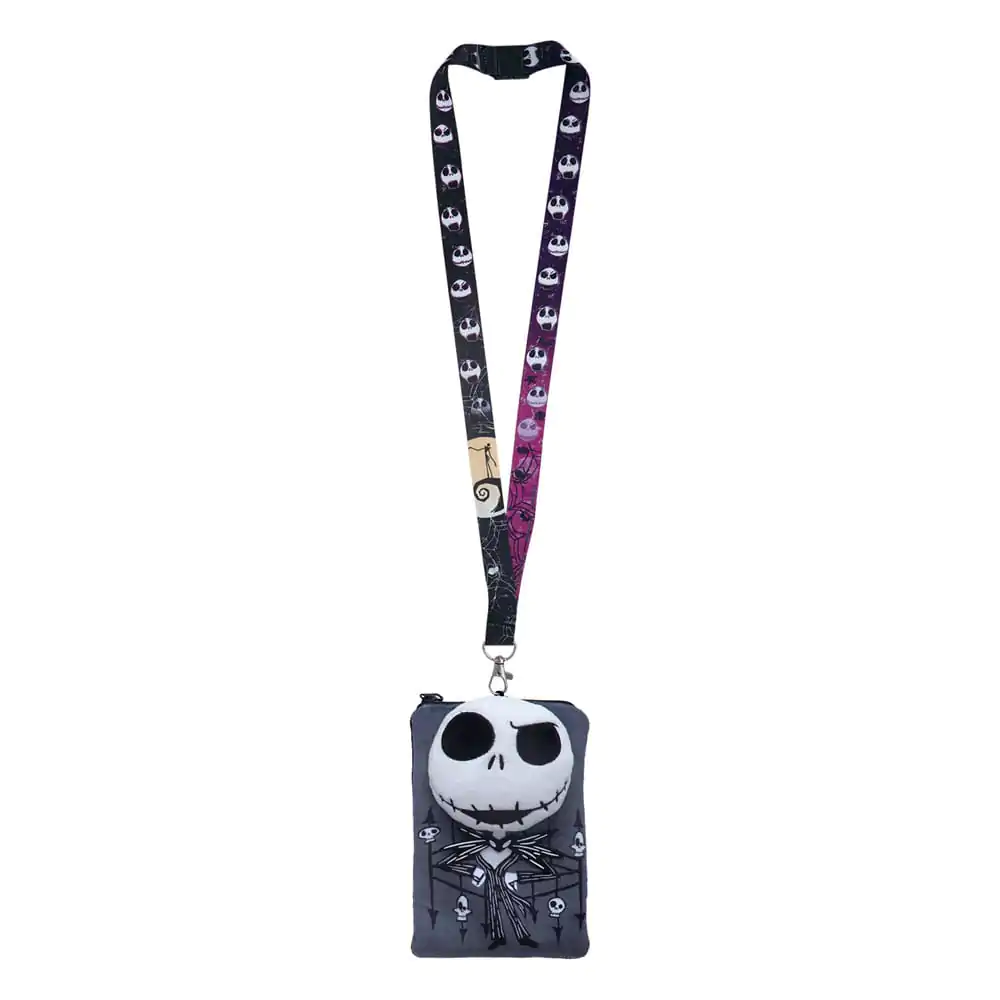 Nightmare before Christmas Lanyard Jack Deluxe cu suport card tip pouch poza produsului