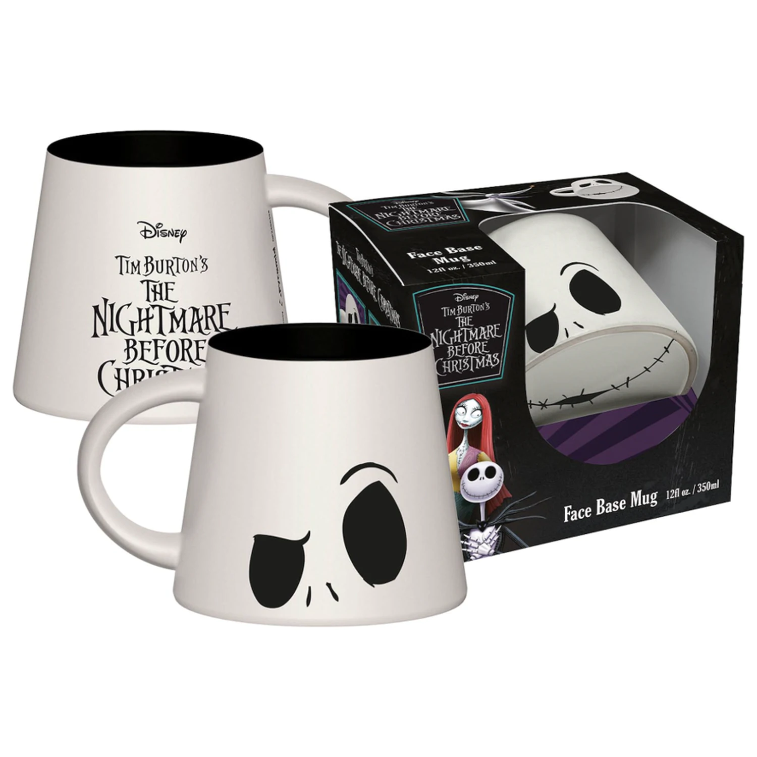 Nightmare Before Christmas Jack Face Bază Cană 355ml poza produsului