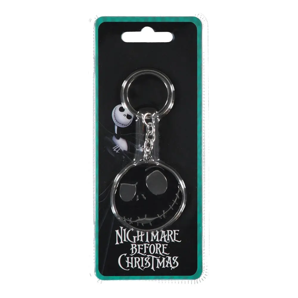 Breloc din metal Nightmare Before Christmas Jack Skellington's Face poza produsului