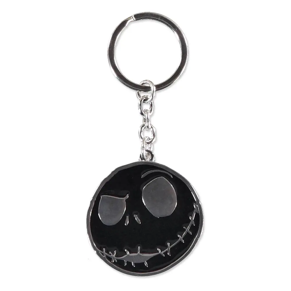 Breloc din metal Nightmare Before Christmas Jack Skellington's Face poza produsului