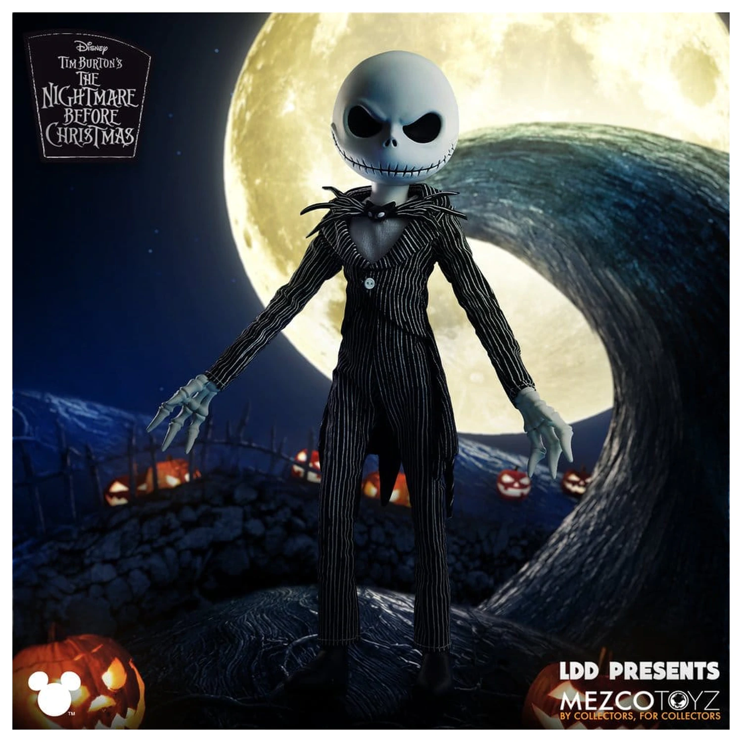 Papusa Nightmare Before Christmas LDD Presents Jack Skellington 25 cm poza produsului