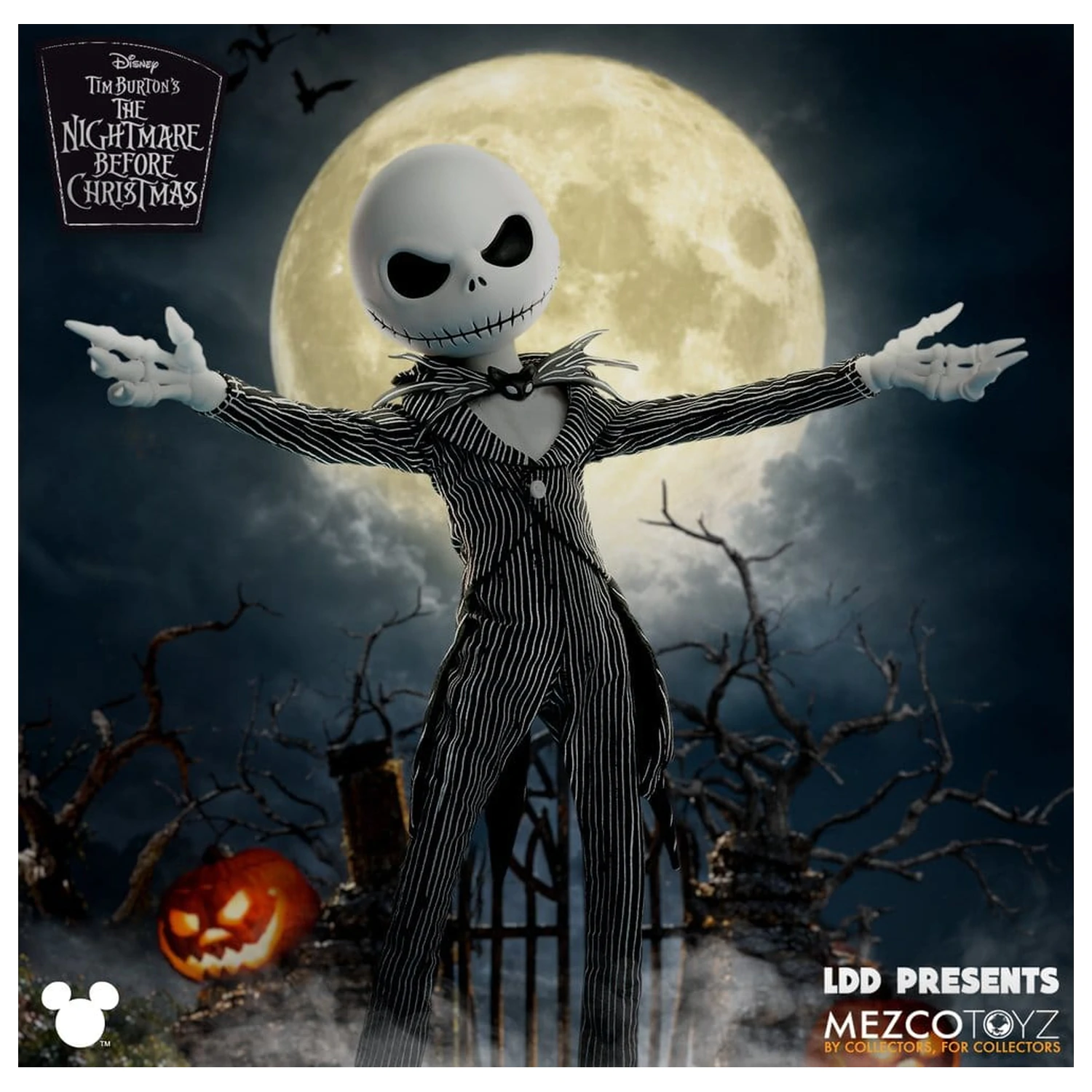 Papusa Nightmare Before Christmas LDD Presents Jack Skellington 25 cm poza produsului