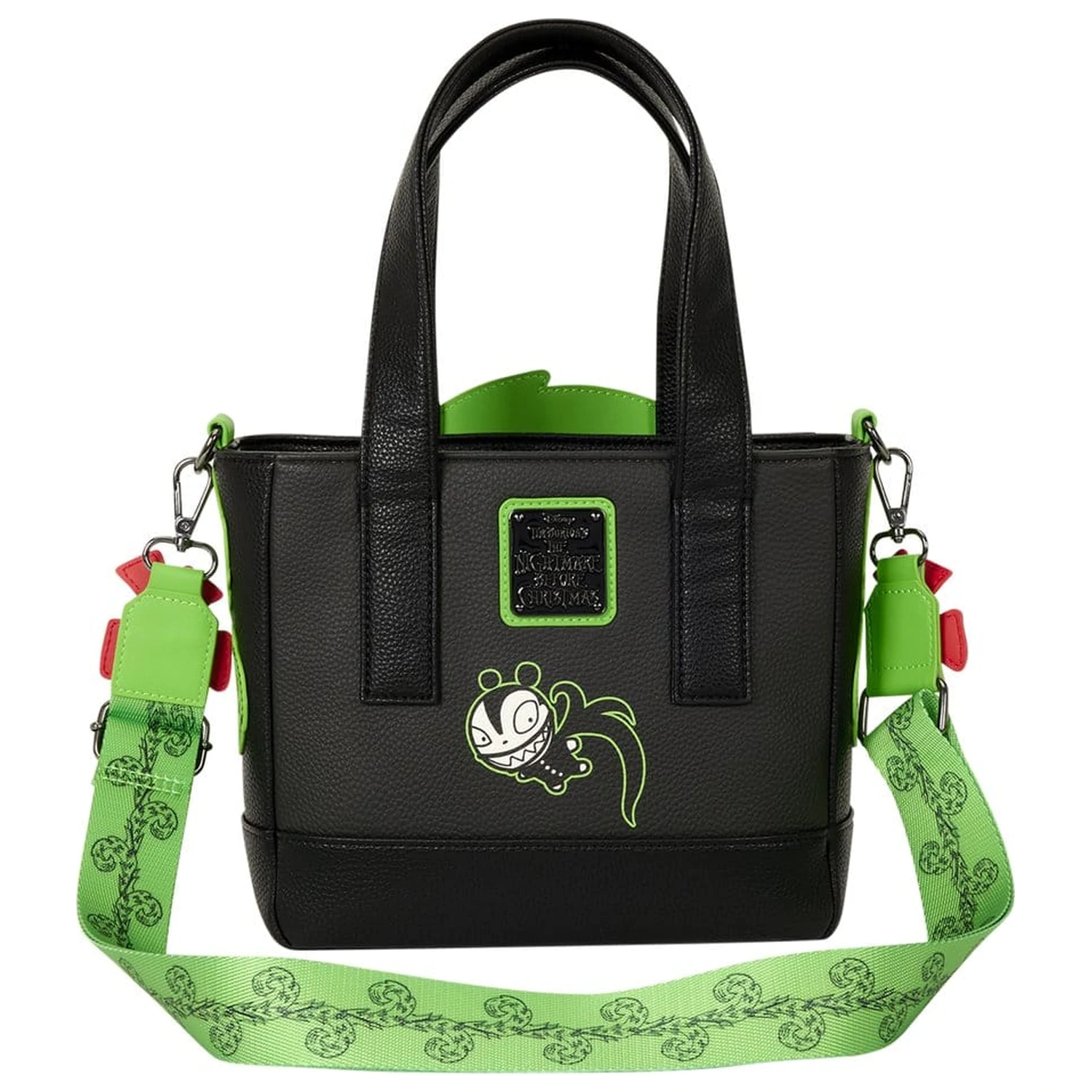 Geanta Crossbody Nightmare before Christmas by Loungefly Man-Eating Wreath poza produsului