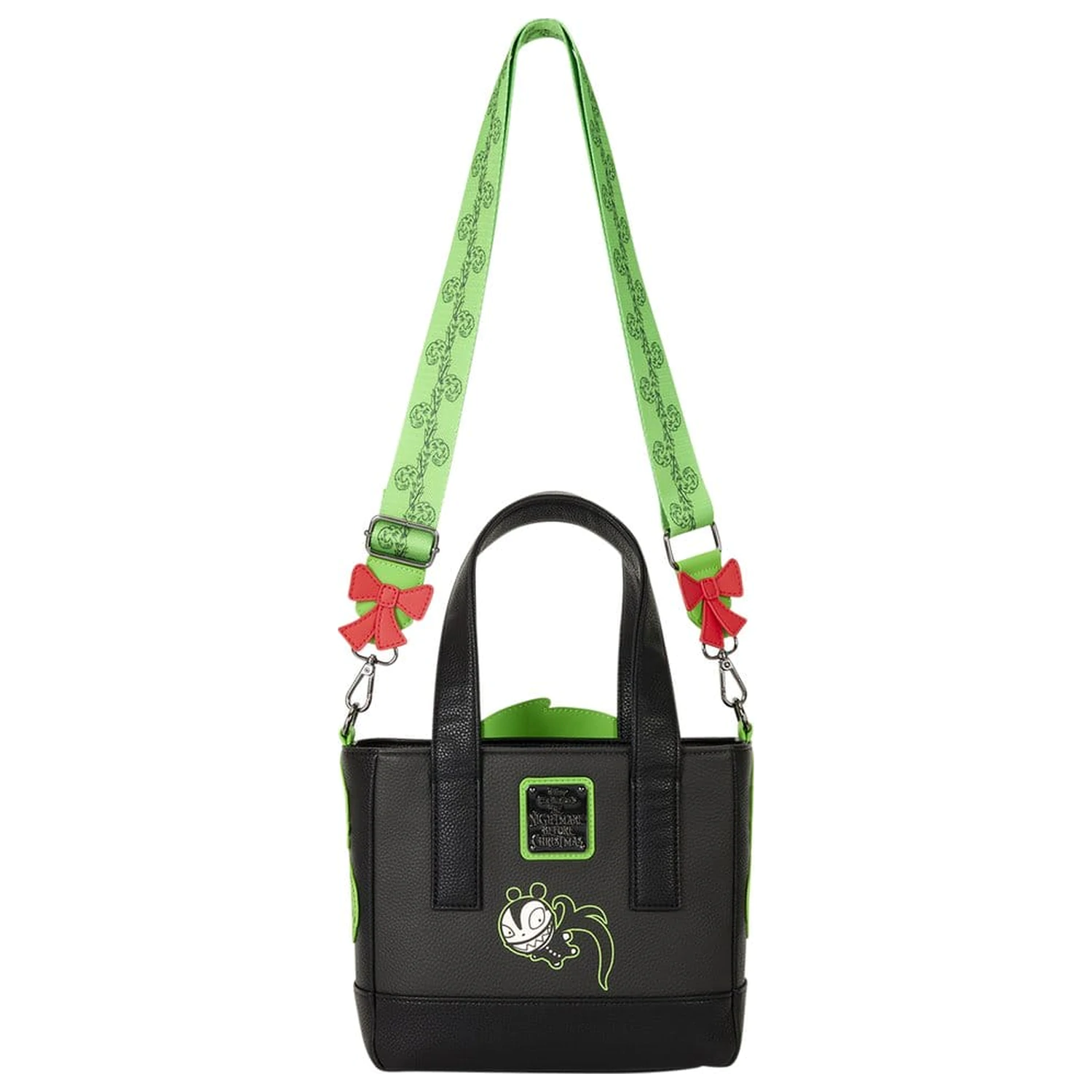 Geanta Crossbody Nightmare before Christmas by Loungefly Man-Eating Wreath poza produsului