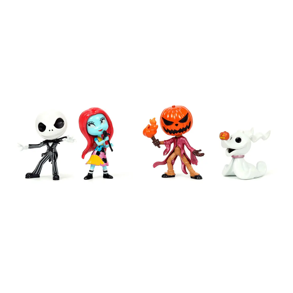 Nightmare Before Christmas set 4 figurine metal 7cm poza produsului