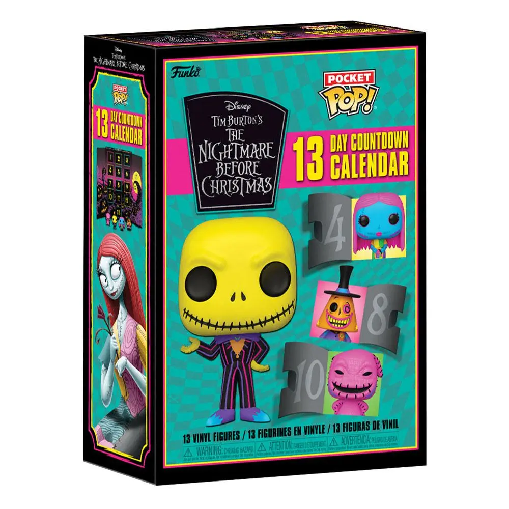 Nightmare Before Christmas Pocket POP! Calendar Advent 13 zile poza produsului