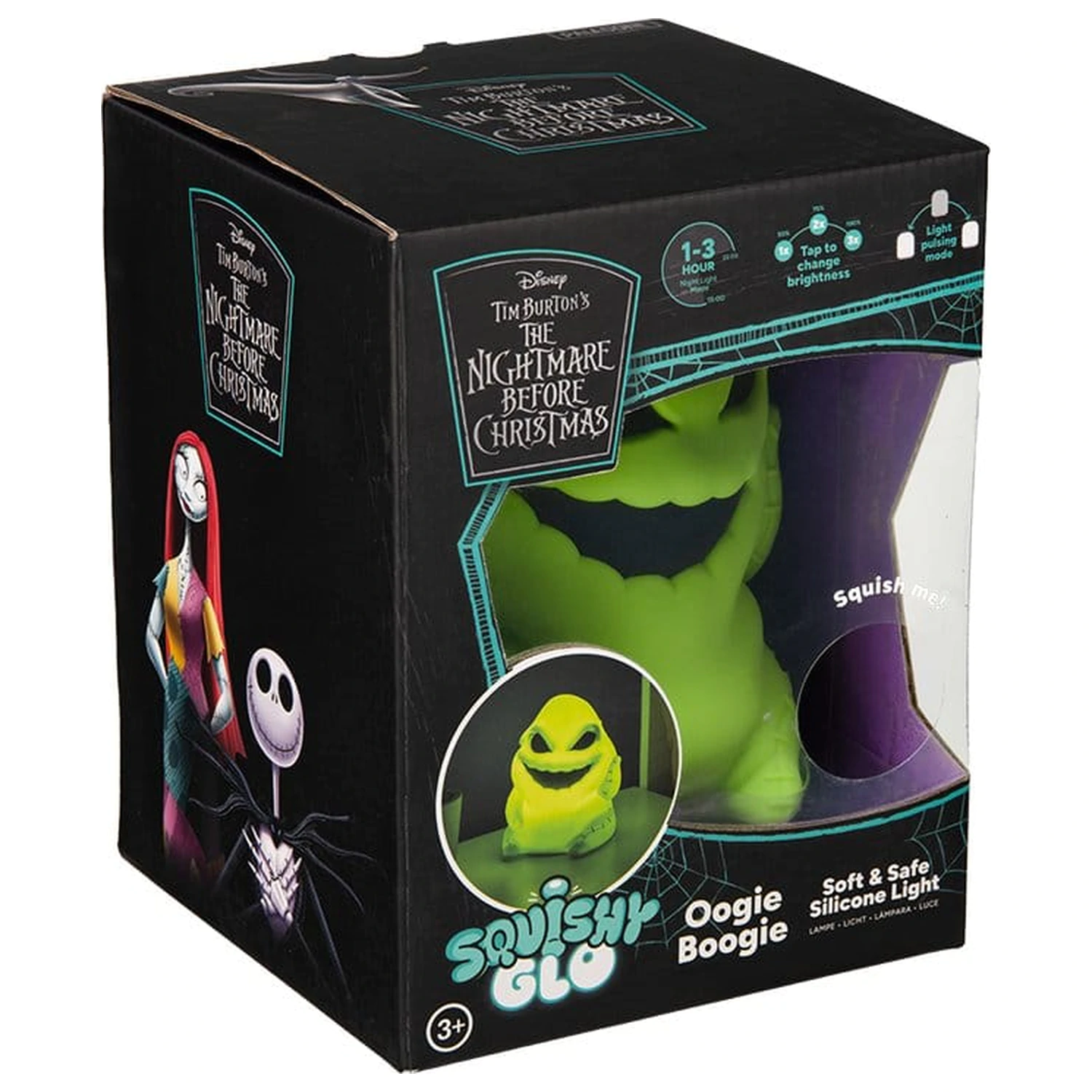 Nightmare Before Christmas SquishyGlo Silicon Light Oogie Boogie 16 cm poza produsului