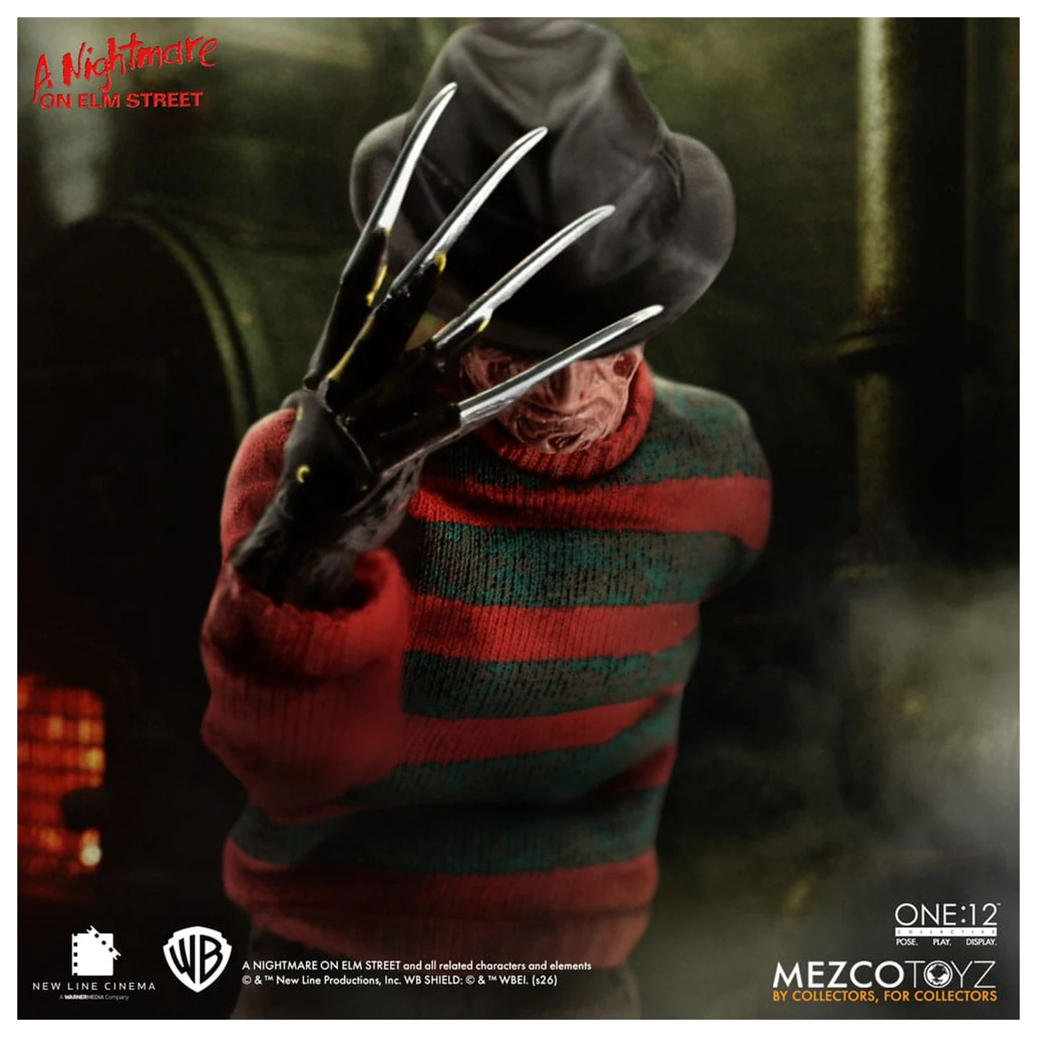 Nightmare On Elm Street figurina de actiune 1/12 Freddy Krueger 17 cm poza produsului
