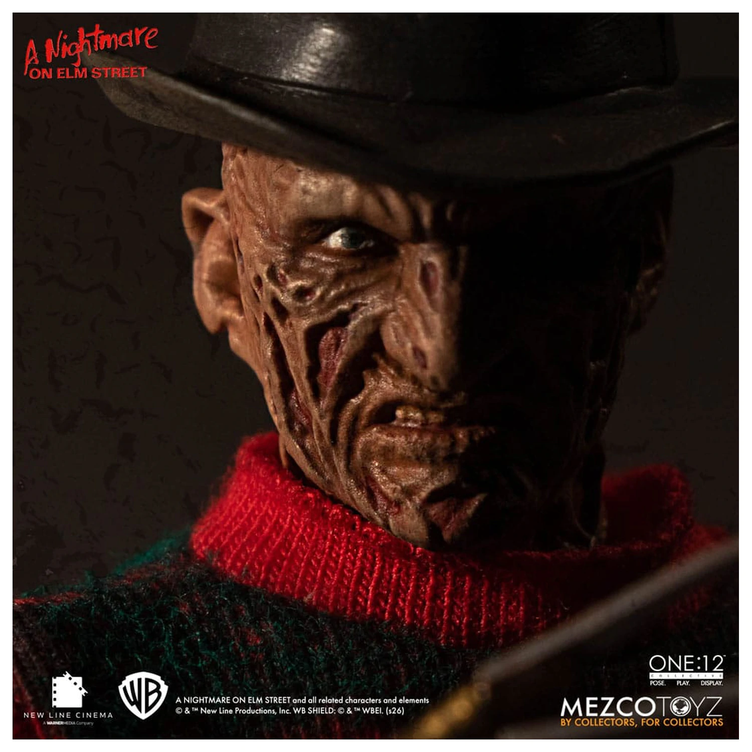 Nightmare On Elm Street figurina de actiune 1/12 Freddy Krueger 17 cm poza produsului