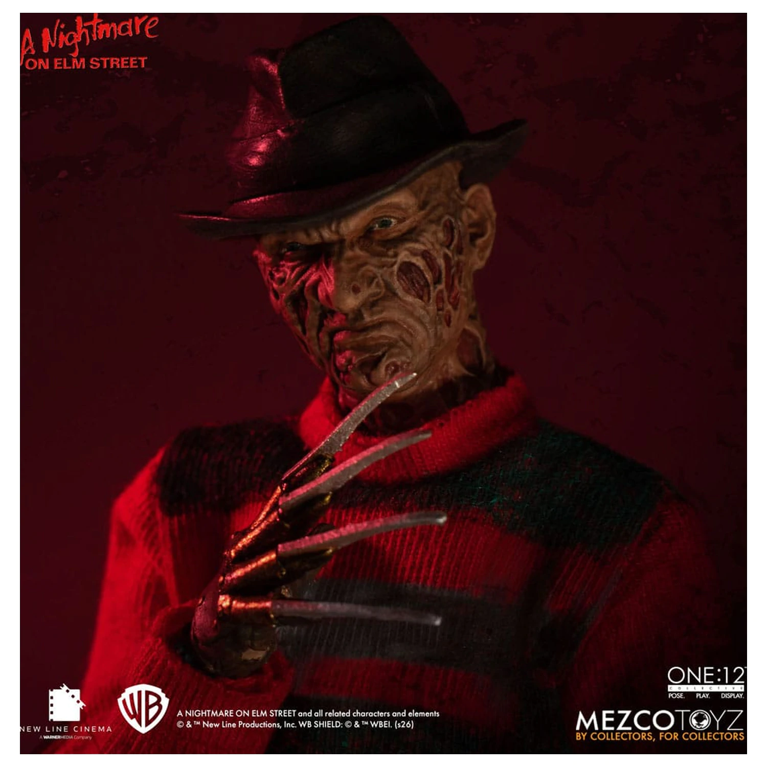 Nightmare On Elm Street figurina de actiune 1/12 Freddy Krueger 17 cm poza produsului