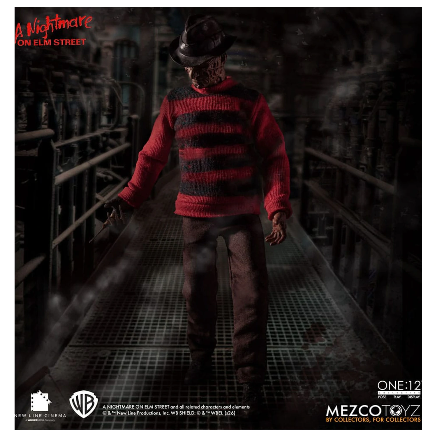 Nightmare On Elm Street figurina de actiune 1/12 Freddy Krueger 17 cm poza produsului