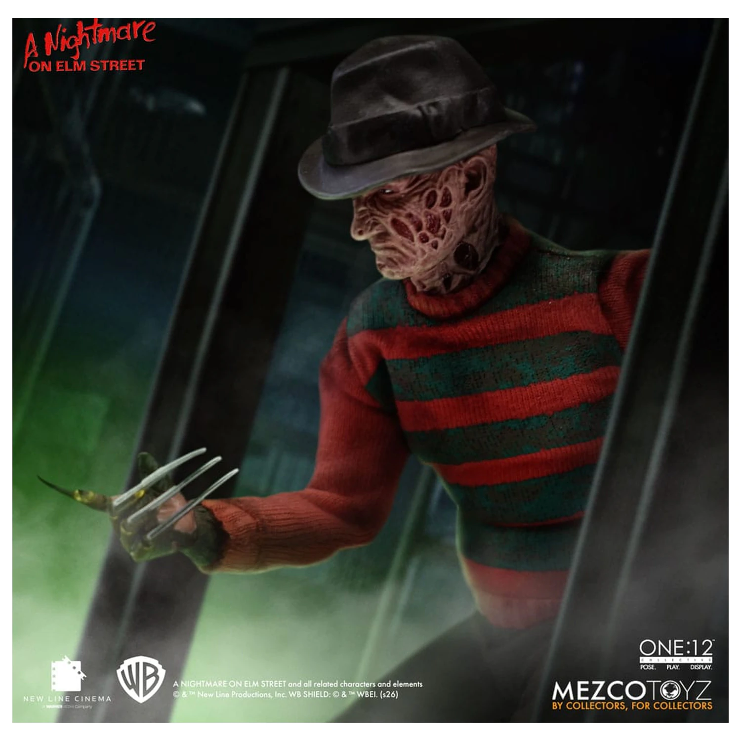 Nightmare On Elm Street figurina de actiune 1/12 Freddy Krueger 17 cm poza produsului