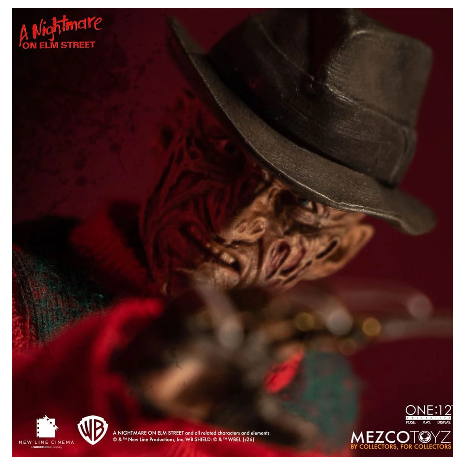 Nightmare On Elm Street figurina de actiune 1/12 Freddy Krueger 17 cm poza produsului