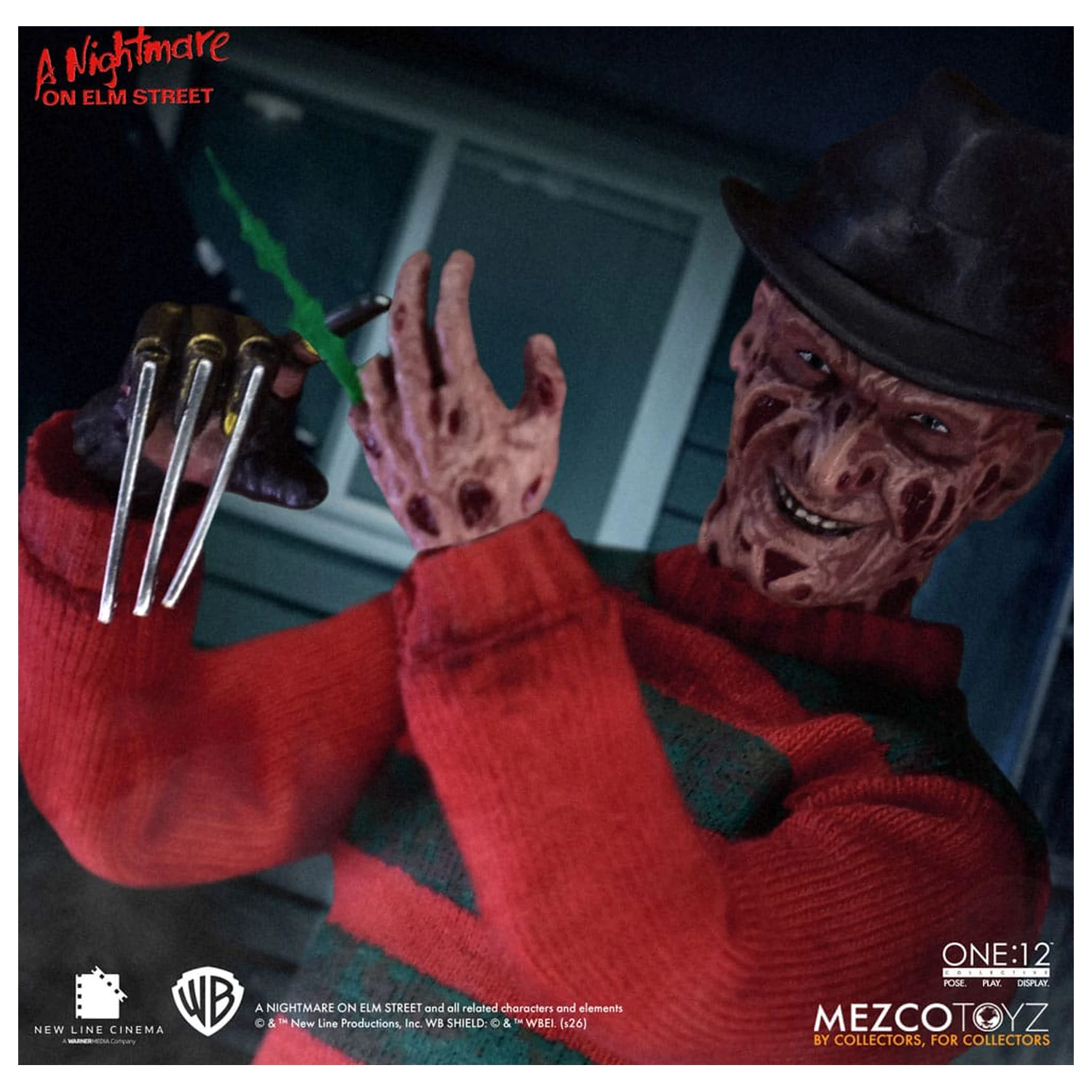 Nightmare On Elm Street figurina de actiune 1/12 Freddy Krueger 17 cm poza produsului