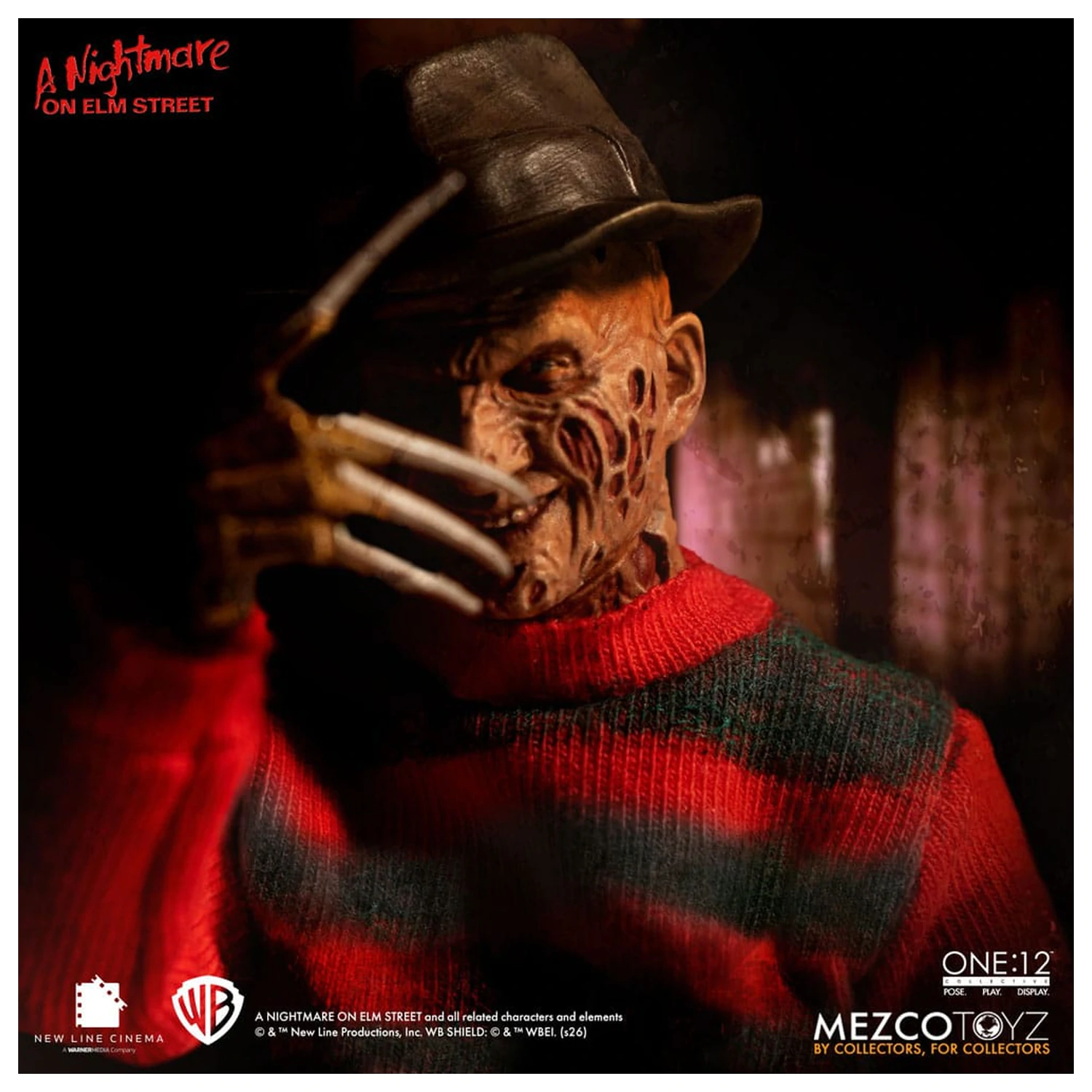Nightmare On Elm Street figurina de actiune 1/12 Freddy Krueger 17 cm poza produsului