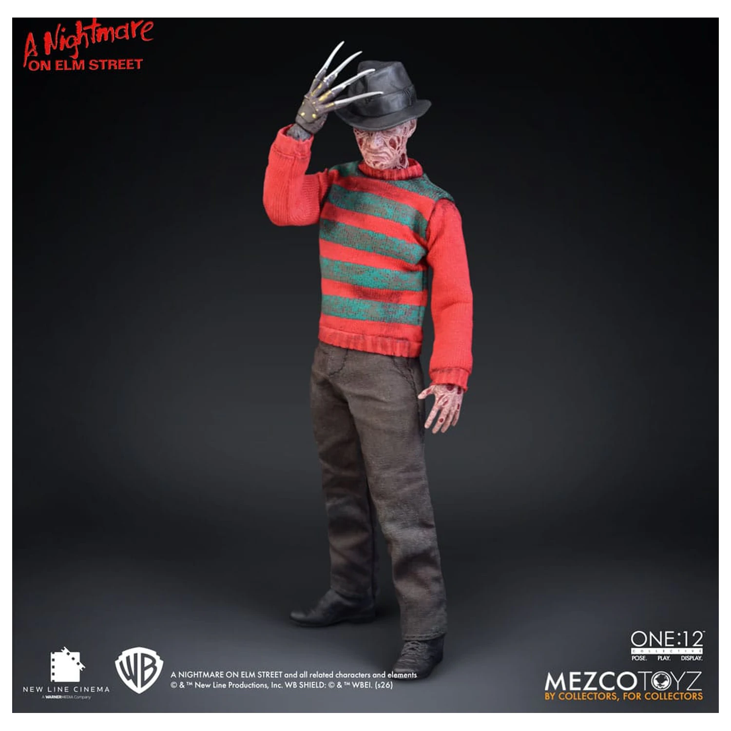 Nightmare On Elm Street figurina de actiune 1/12 Freddy Krueger 17 cm poza produsului