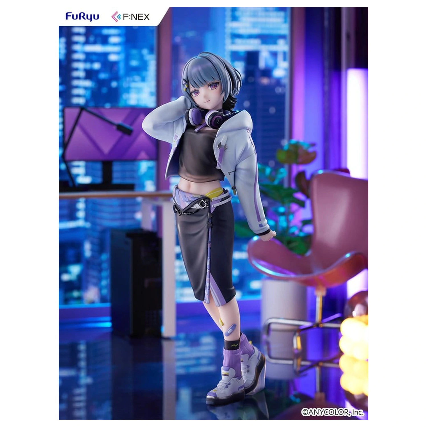 Nijisanji F:NEX figurina din PVC 1/7 Koshimizu Toru 24 cm poza produsului