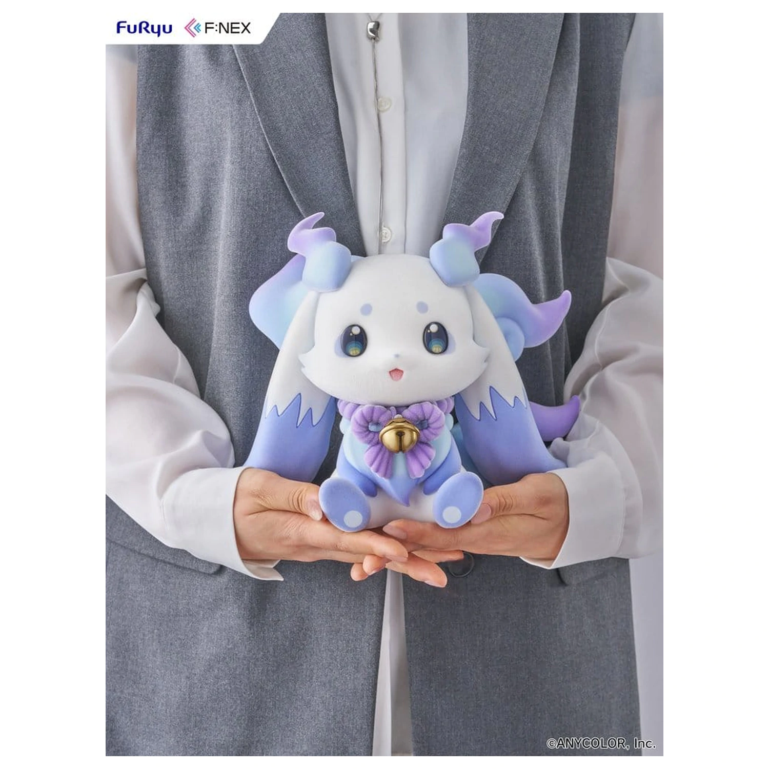 Nijisanji F:Nex Flocky Soft Vinyl Figura 1/2 Lunlun 20 cm poza produsului