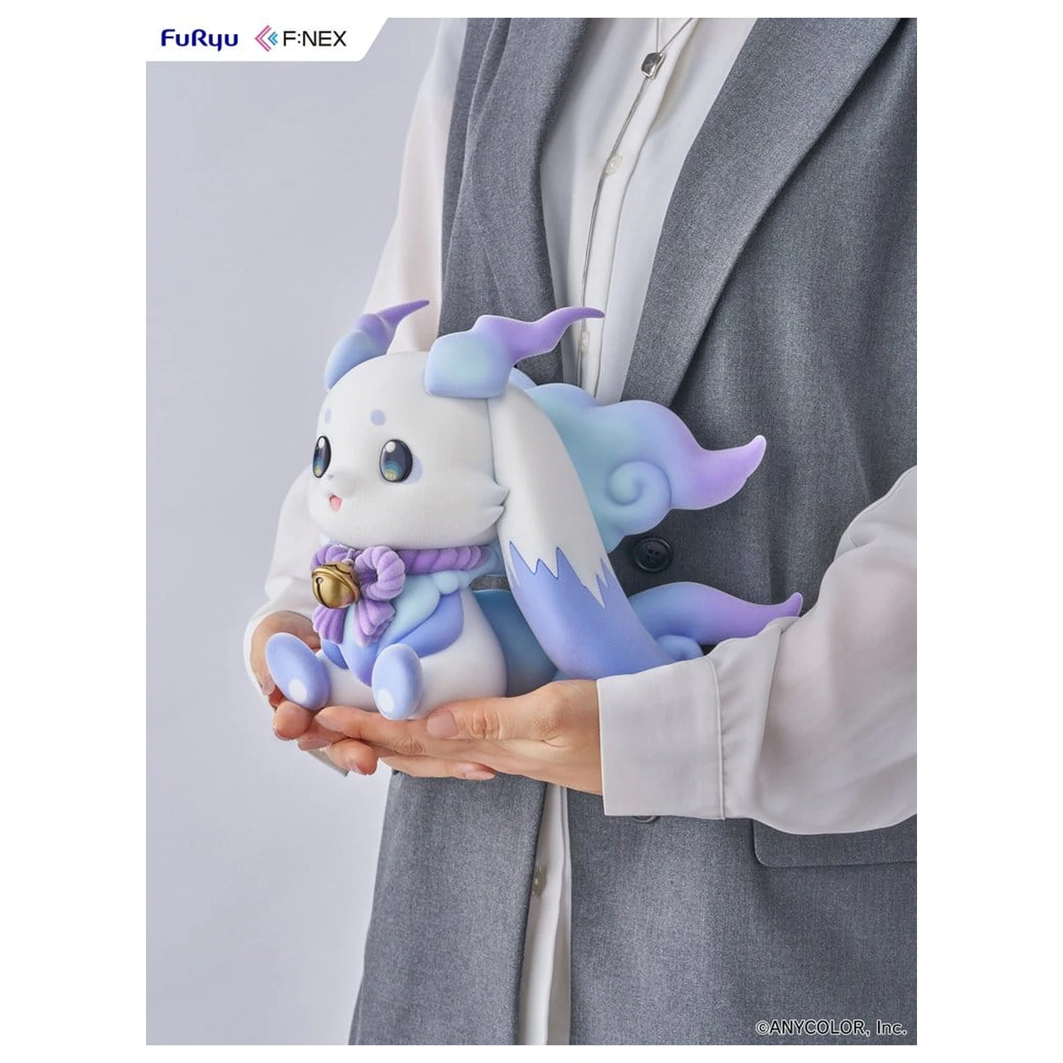 Nijisanji F:Nex Flocky Soft Vinyl Figura 1/2 Lunlun 20 cm poza produsului